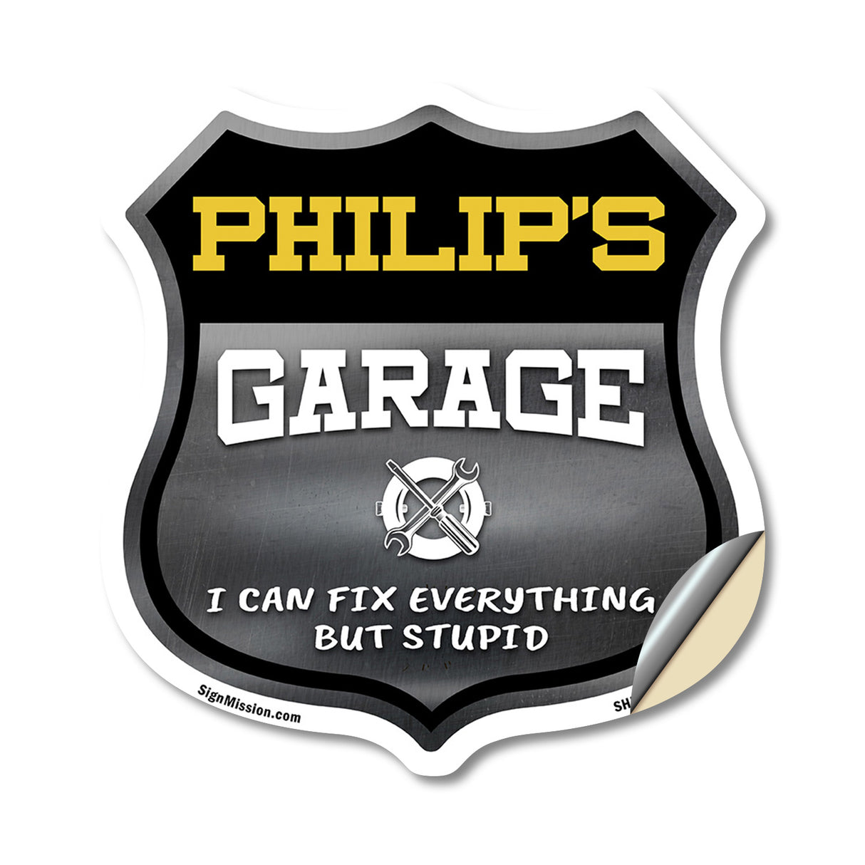 Philip's Garage I Can Fix Everything But Stupid