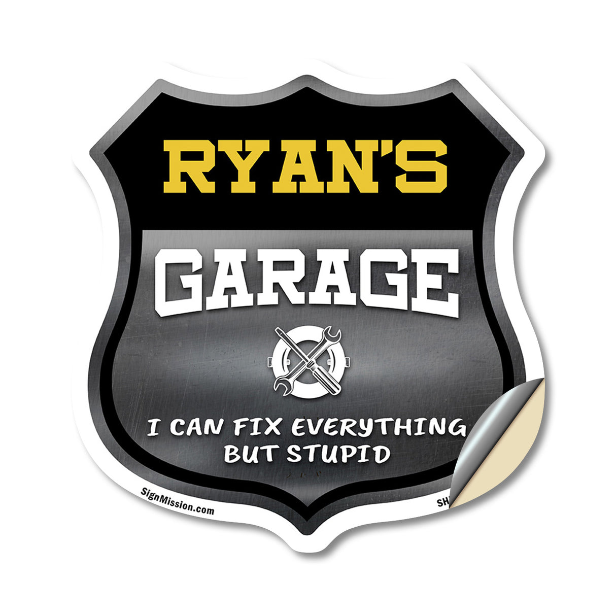 Ryan's Garage I Can Fix Everything But Stupid