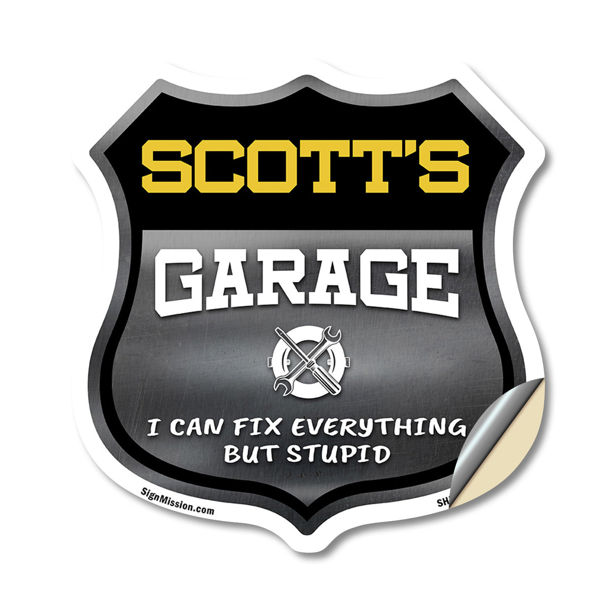 Scott's Garage I Can Fix Everything But Stupid