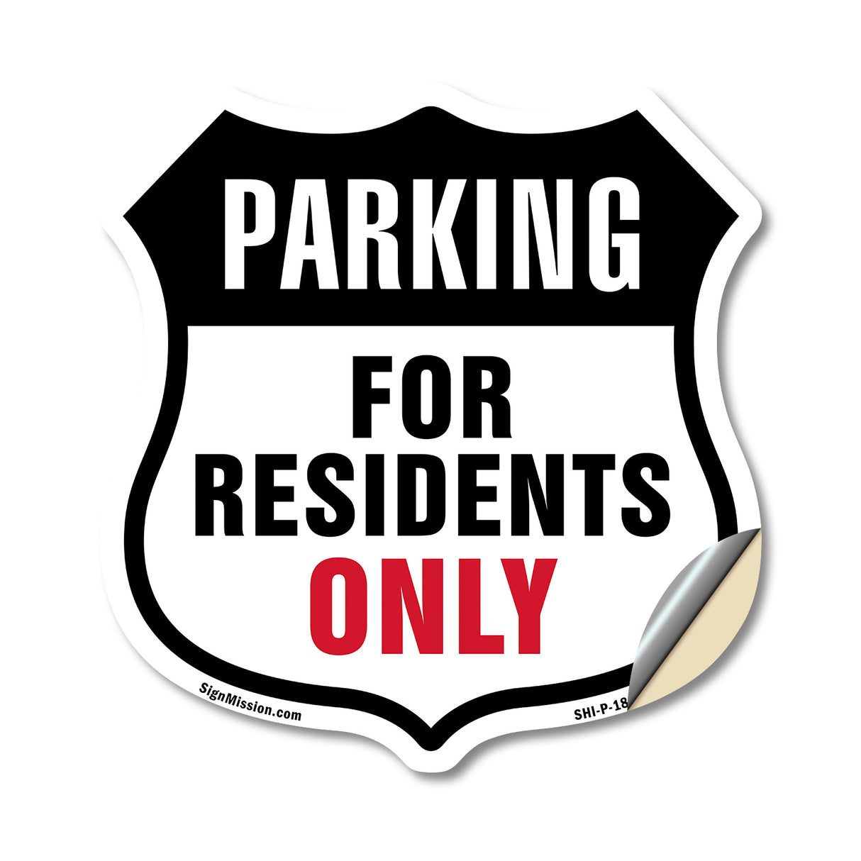 Parking For Residents Only