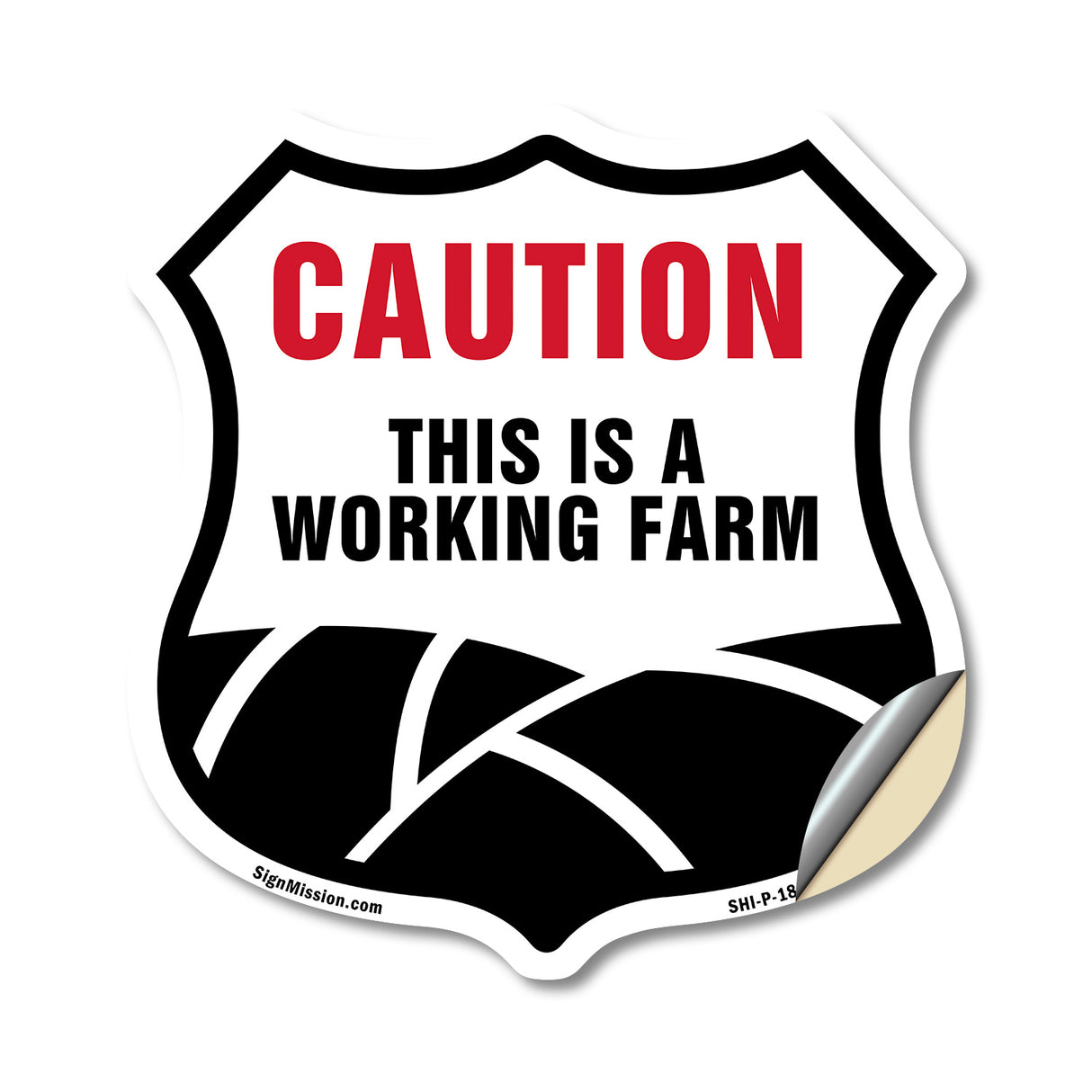 Caution This Is A Working Farm