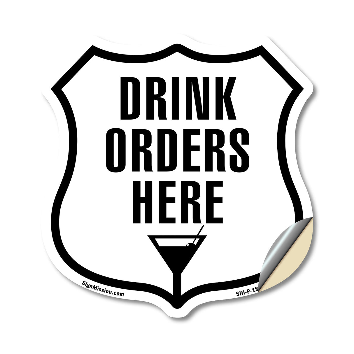 Drink Orders Here