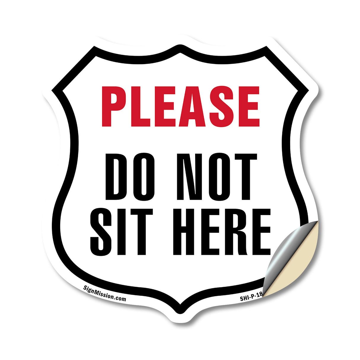 Please Do Not Sit Here