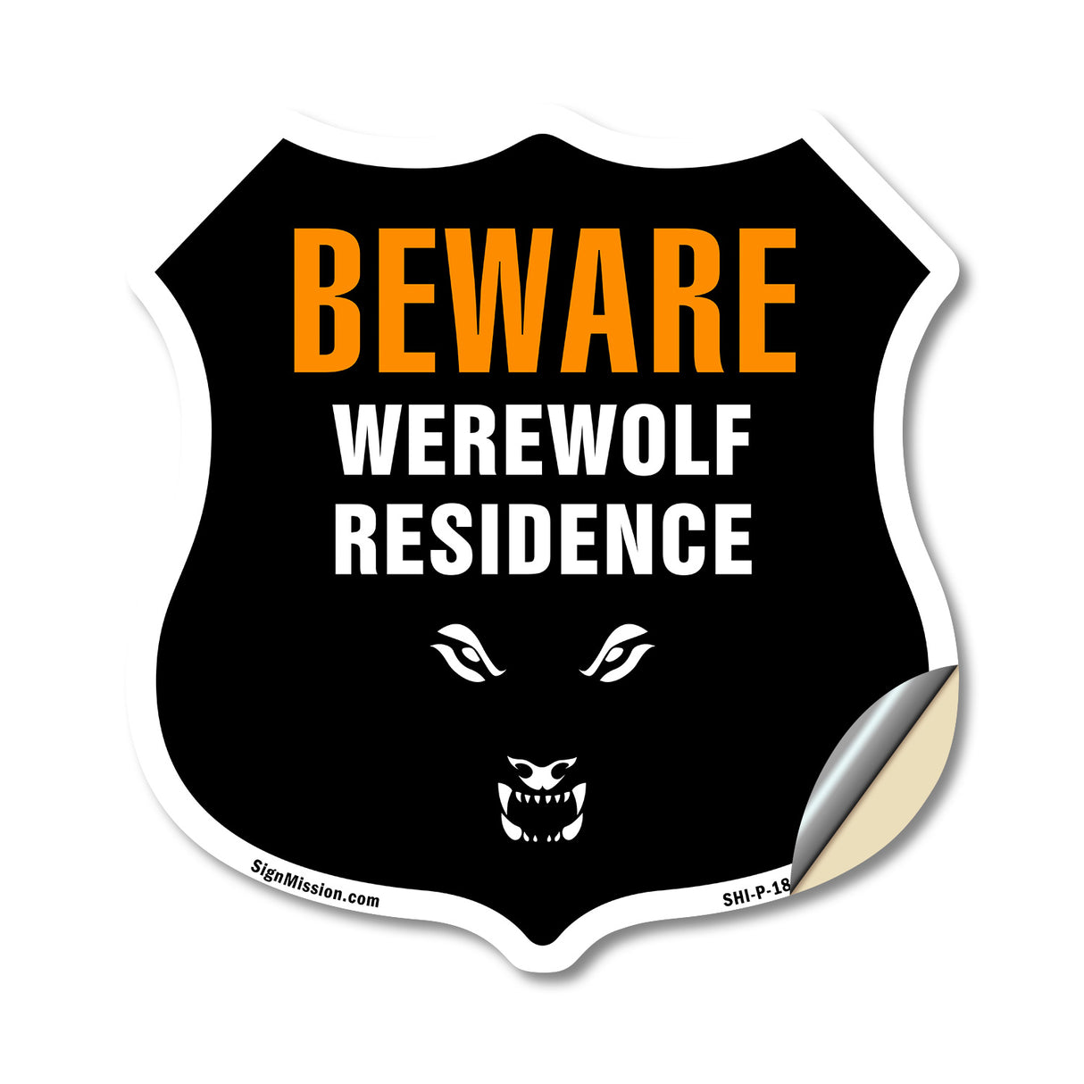 Beware Werewolf Residence