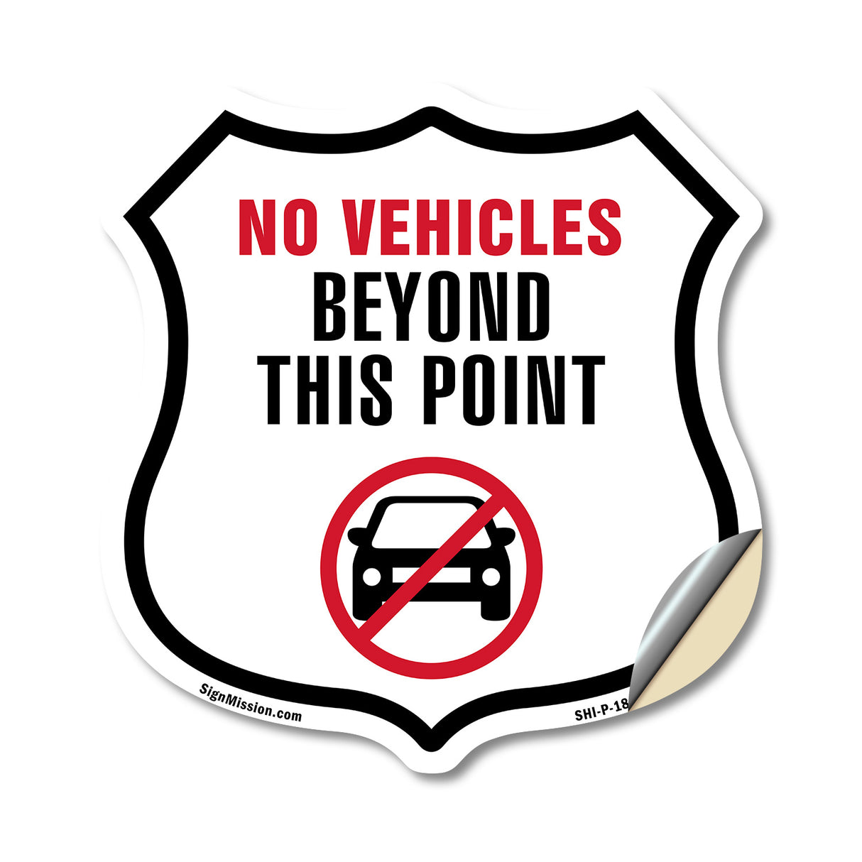No Vehicles Beyond This Point