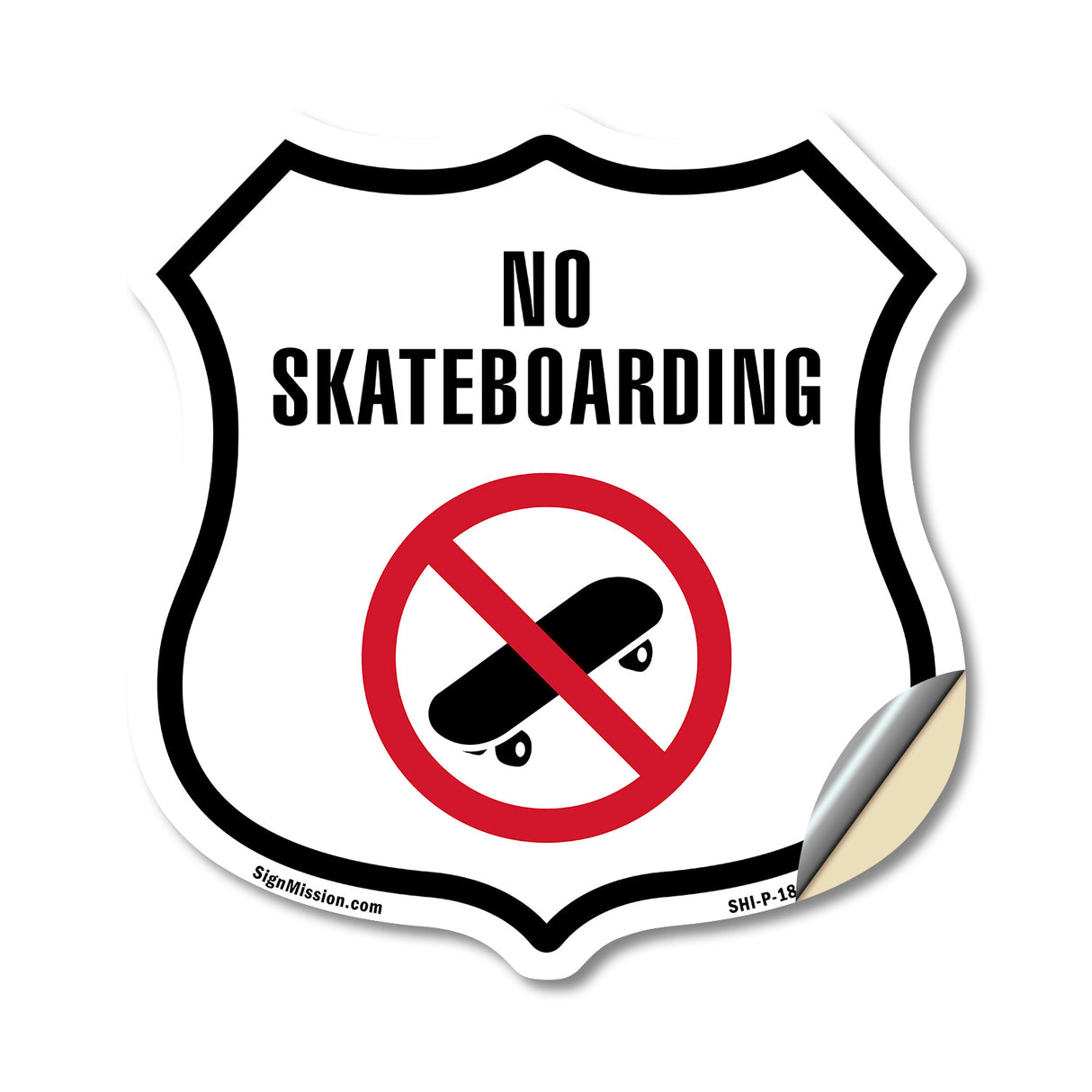 No Skateboarding