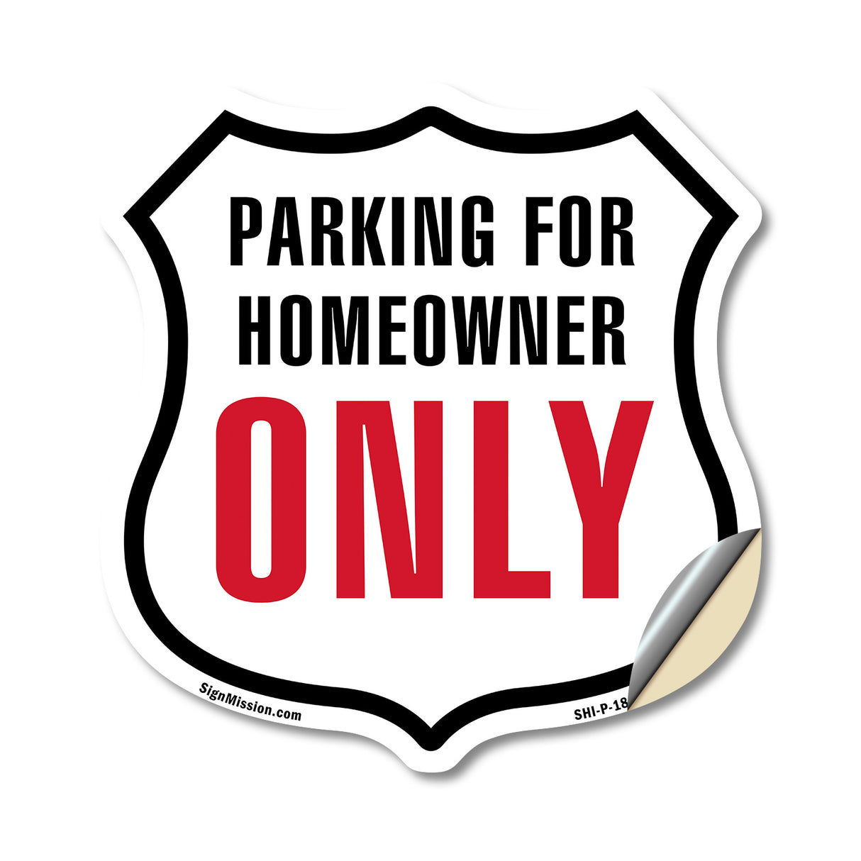 Parking For Homeowner Only