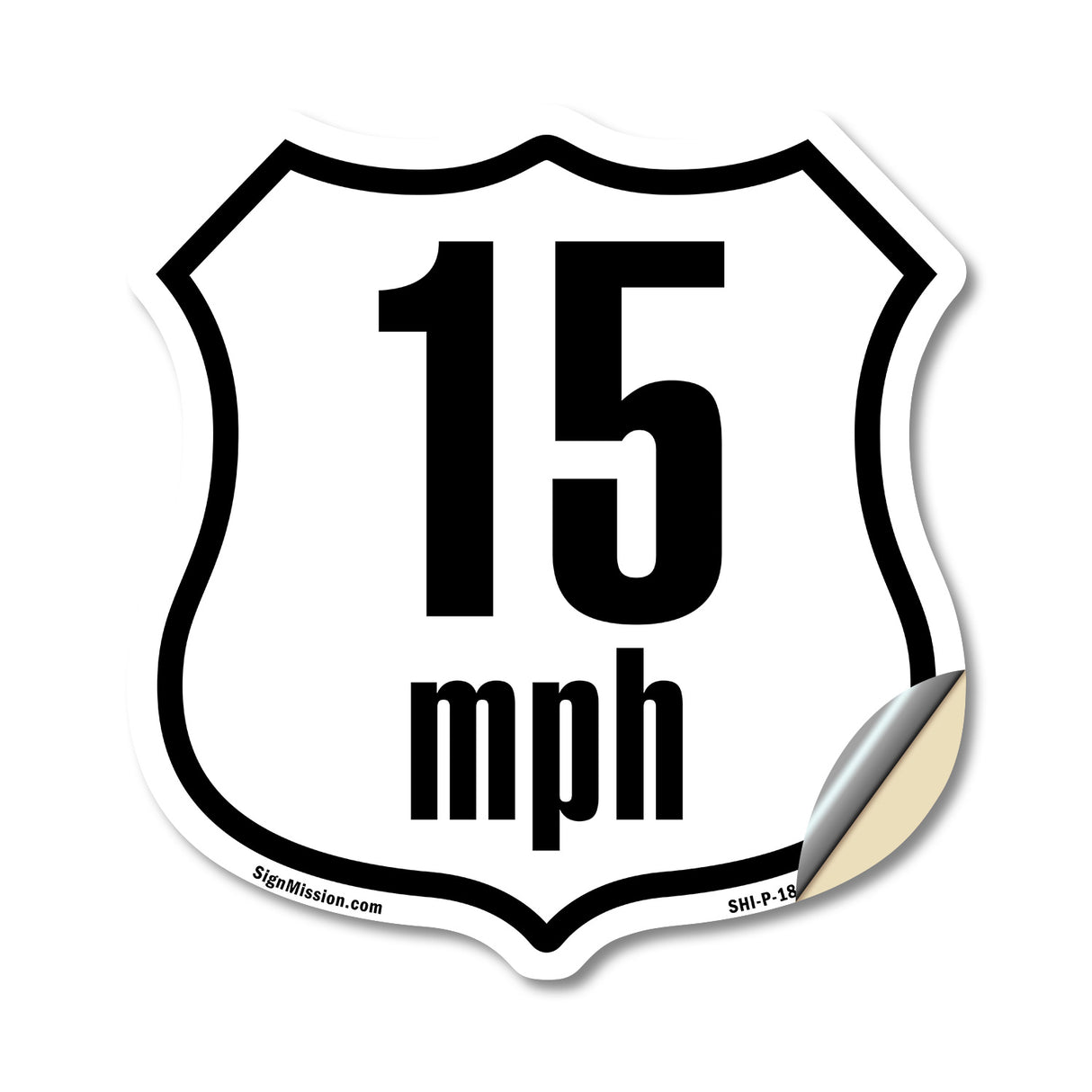 15 MPH Miles Per Hour