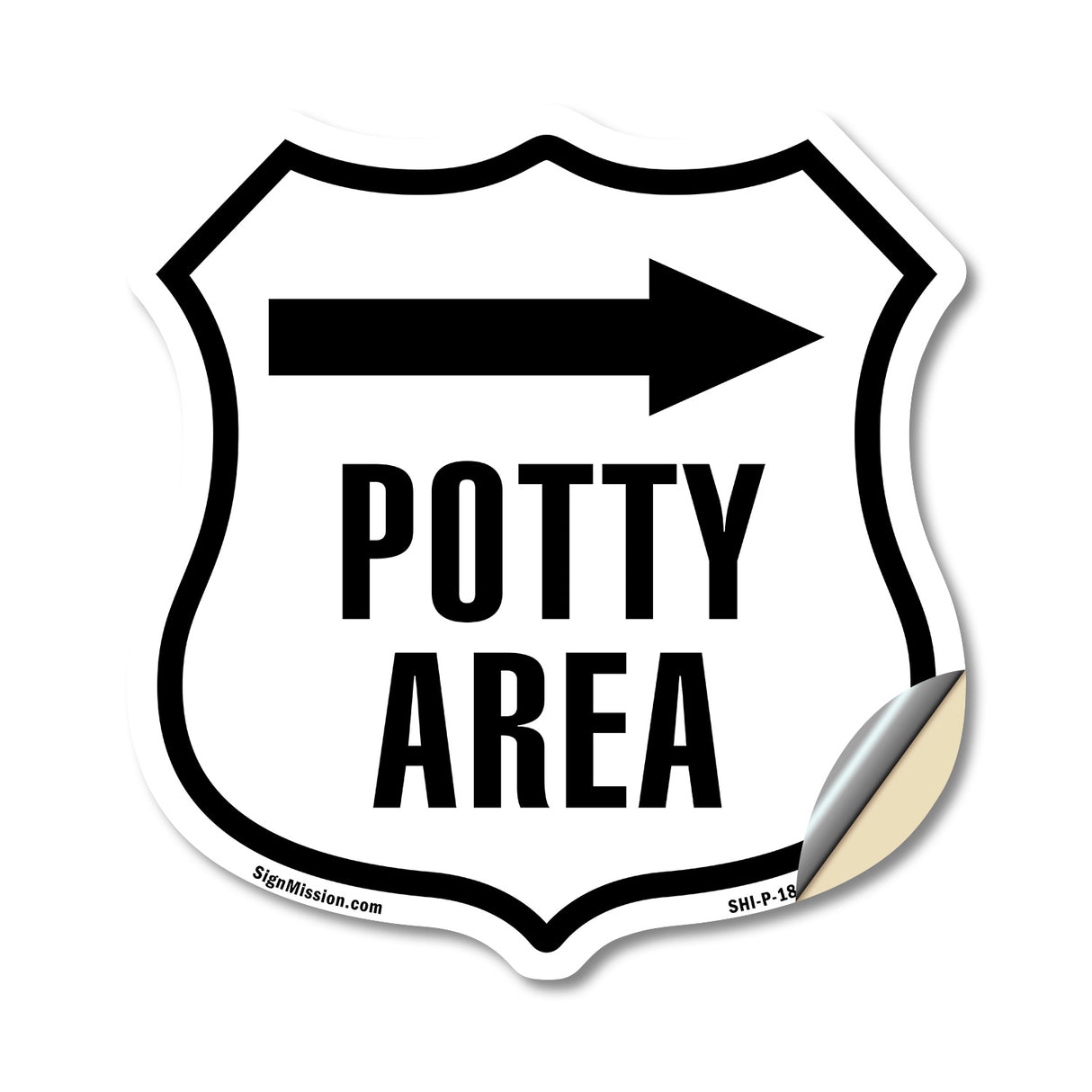 Potty Area Right