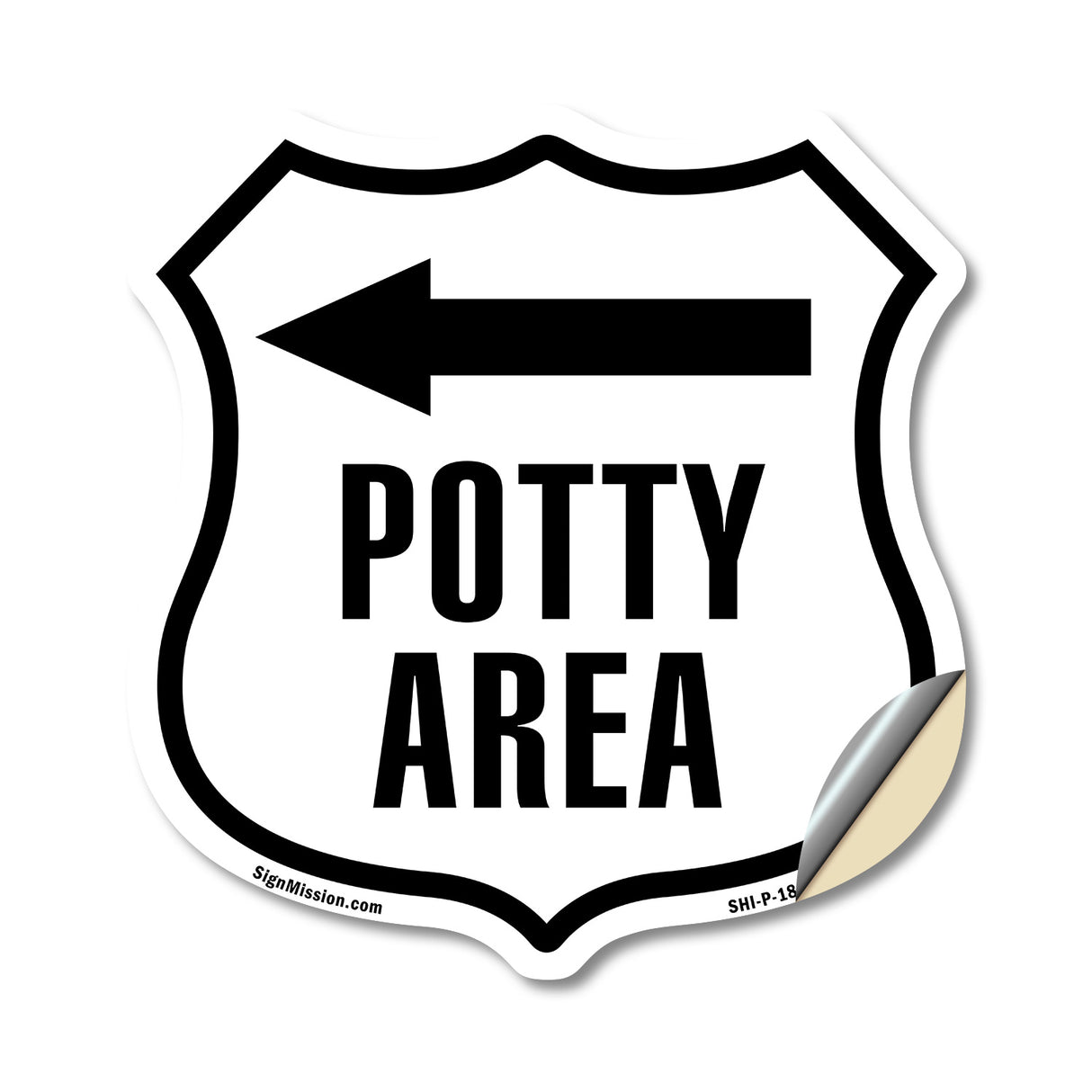 Potty Area Left