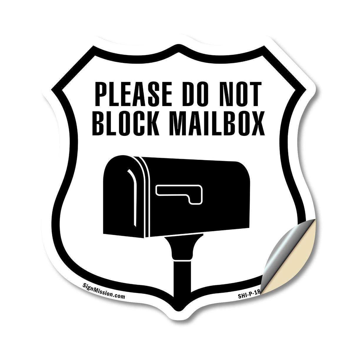 Please Do Not Block Mailbox
