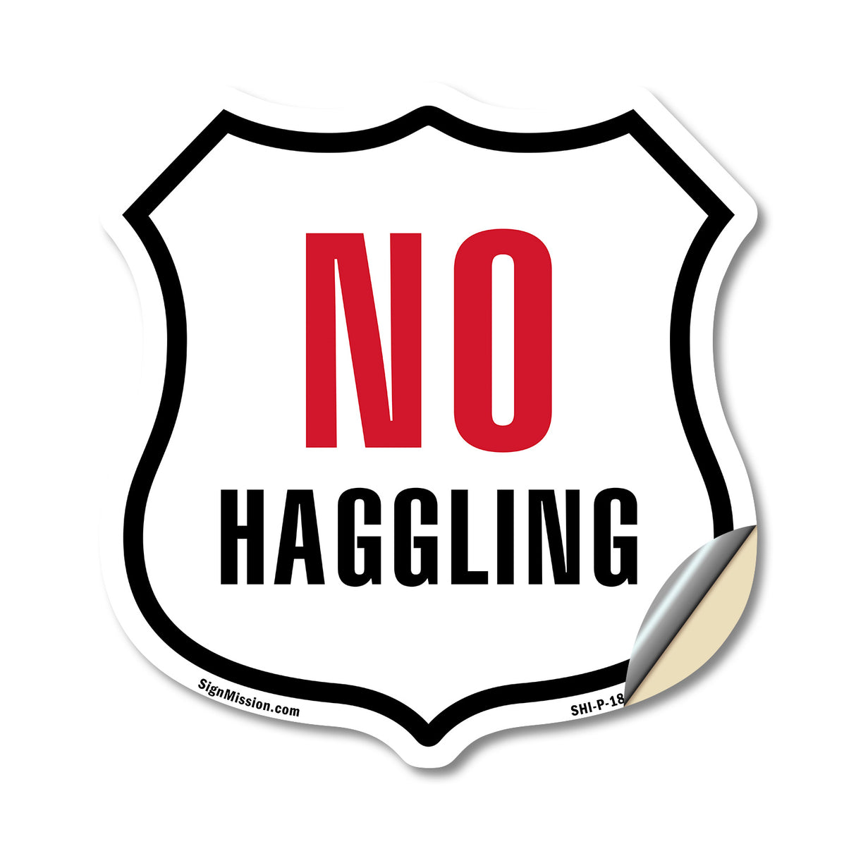 No Haggling