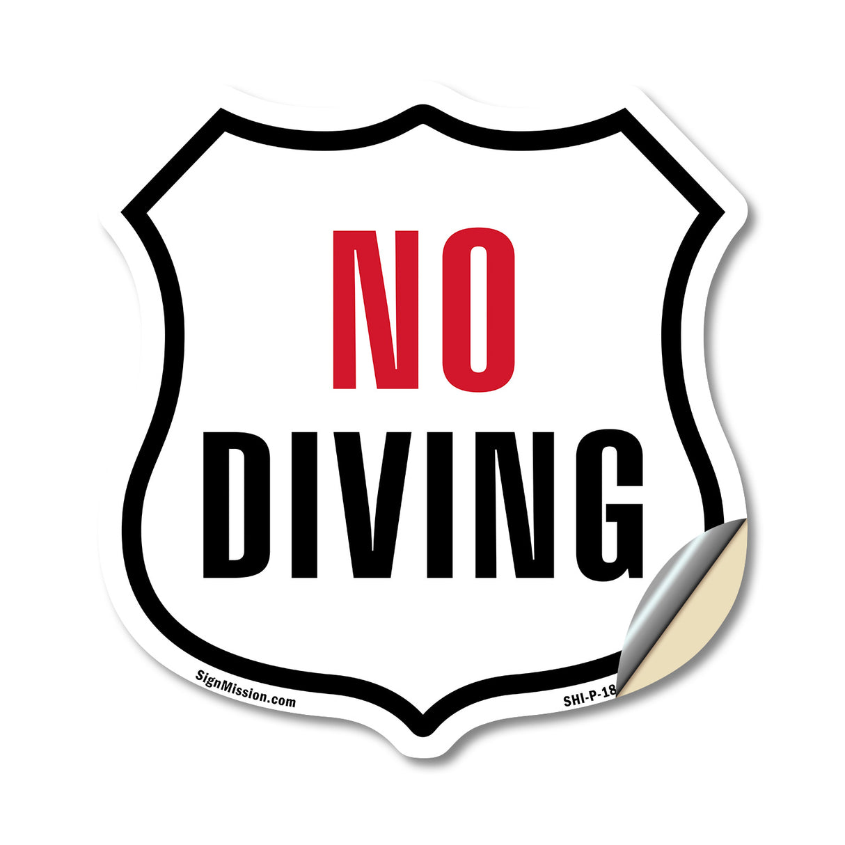 No Diving