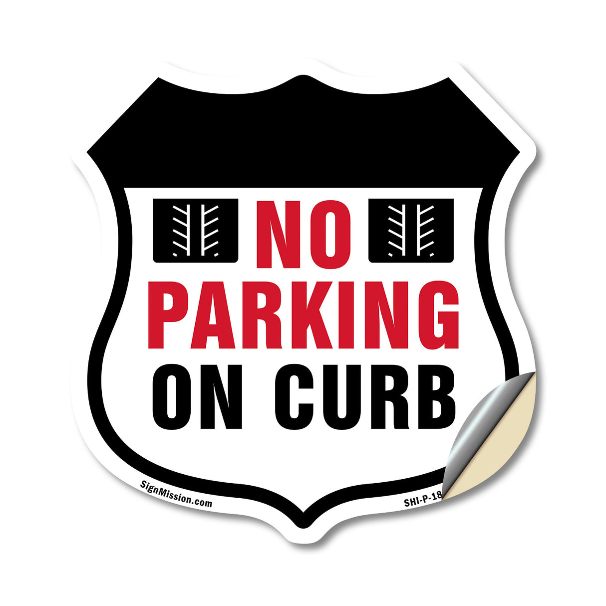 No Parking On Curb