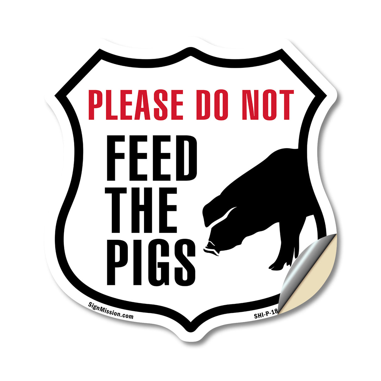 Please Do Not Feed The Pigs