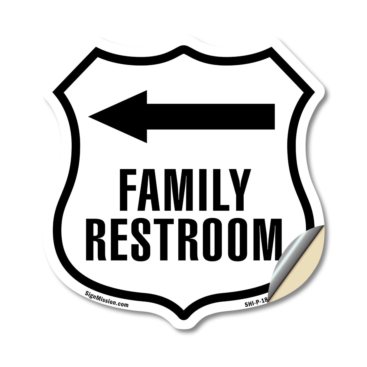 Family Restroom Left