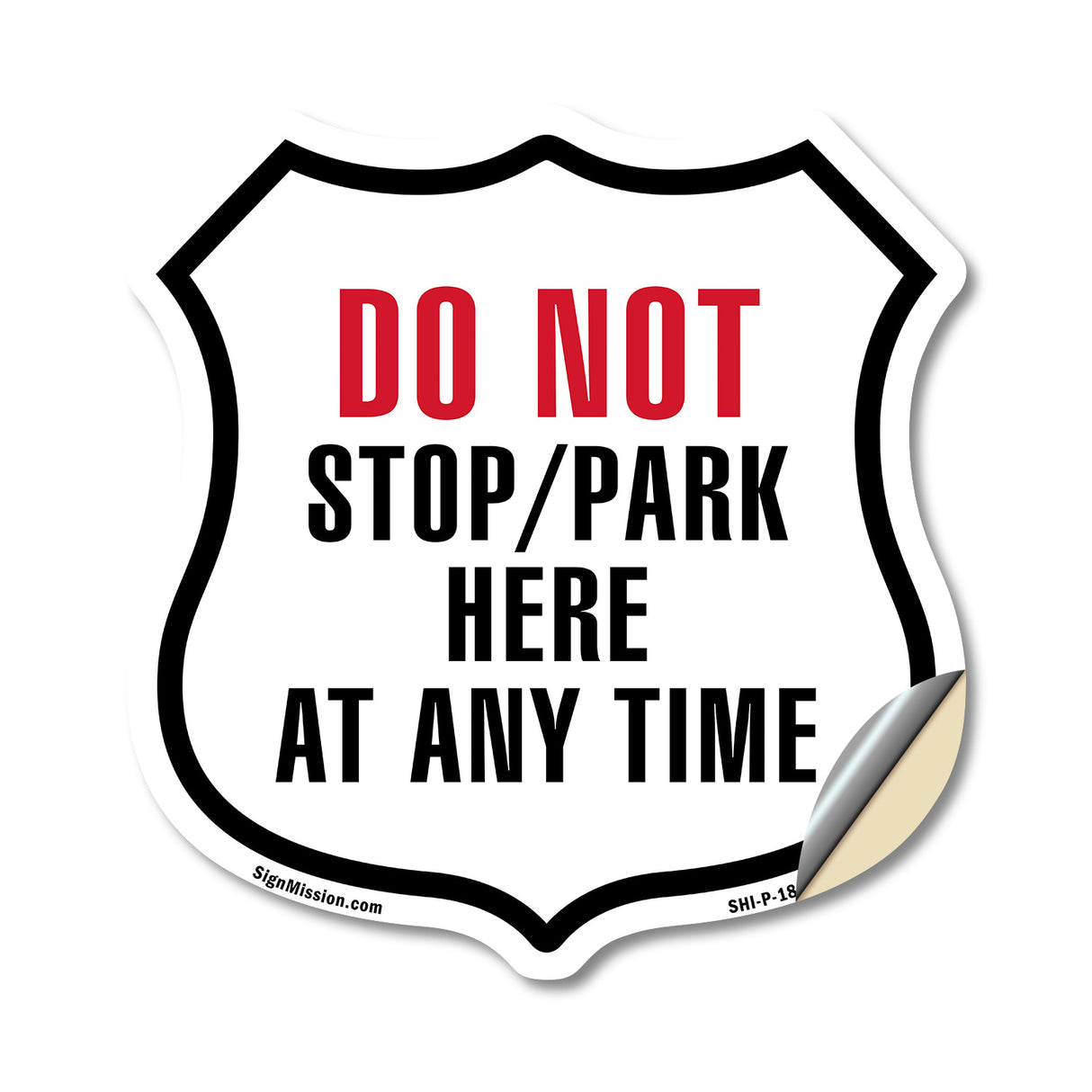 Do Not Stop Park Here At Any time