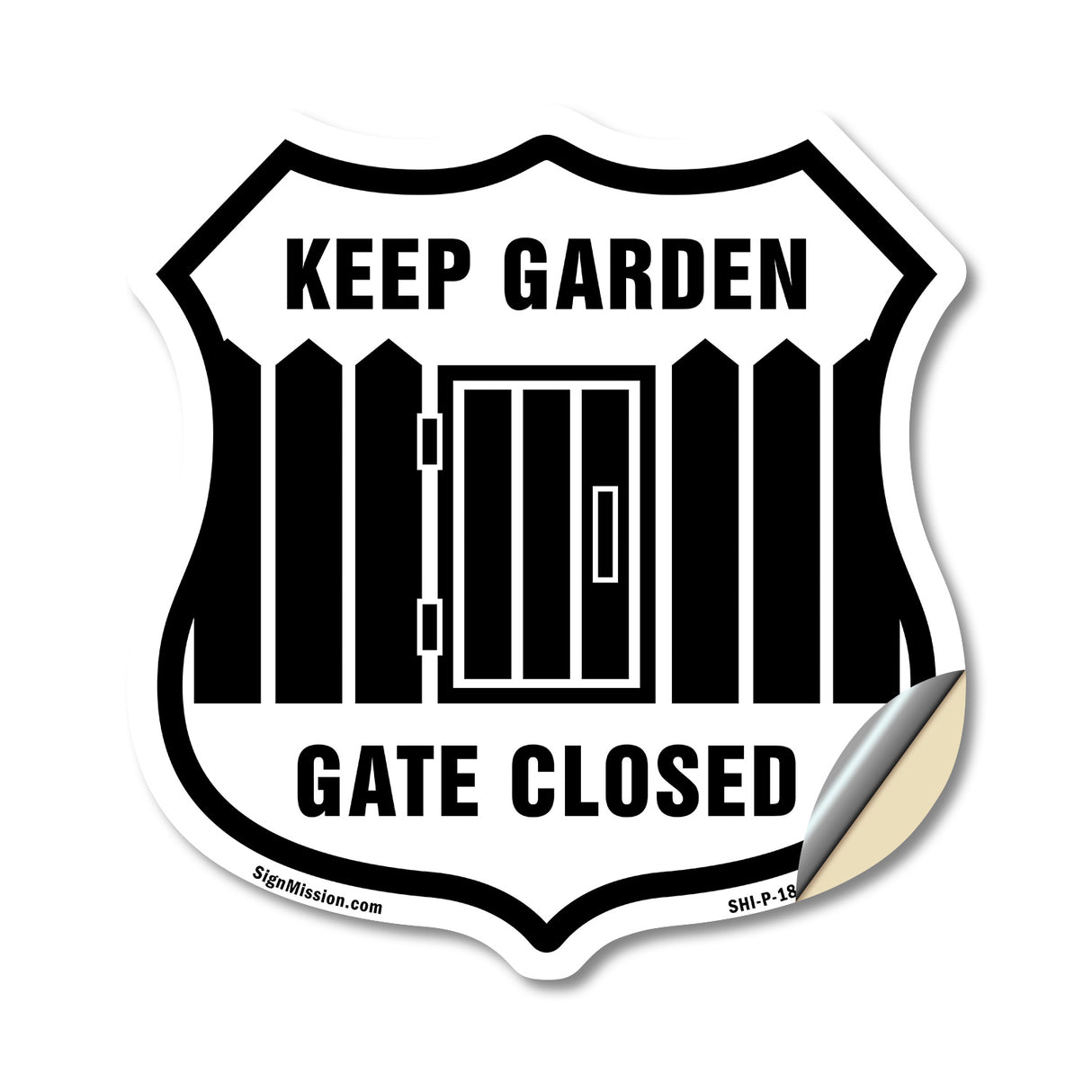 Keep Garden Gate Closed