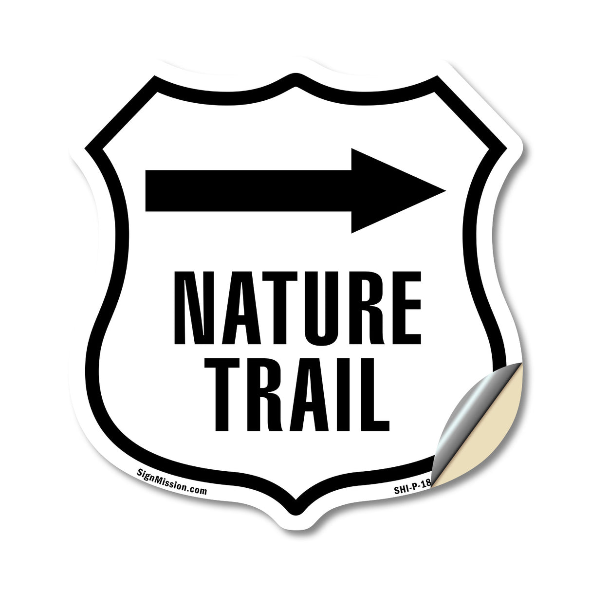 Nature Trail Right Arrow