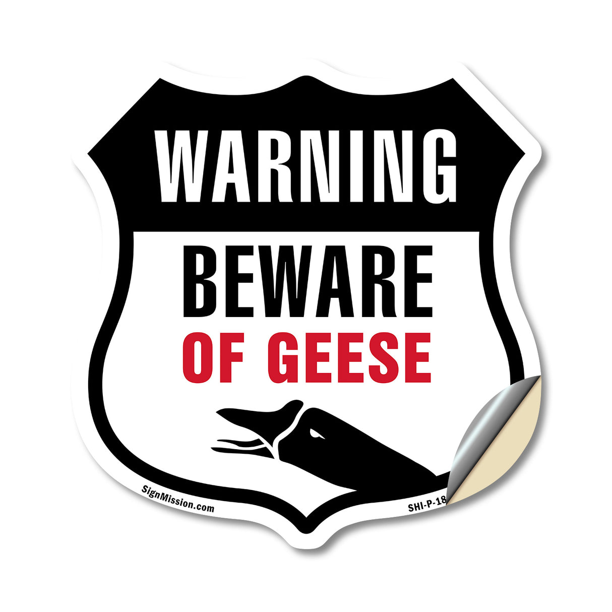 Warning Beware Geese