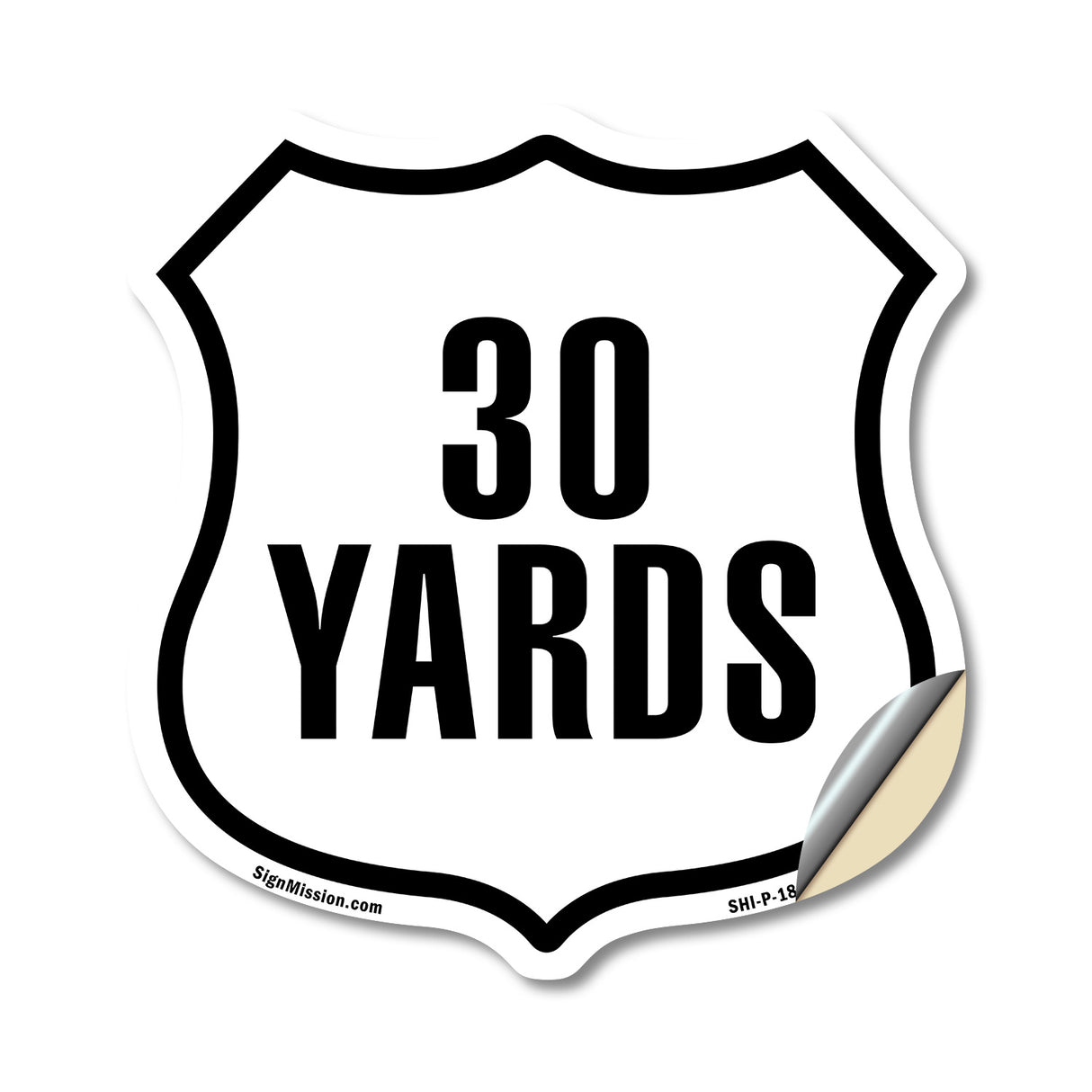 30 Yards Golf Course Running Race 5k Marathon Distance Marker