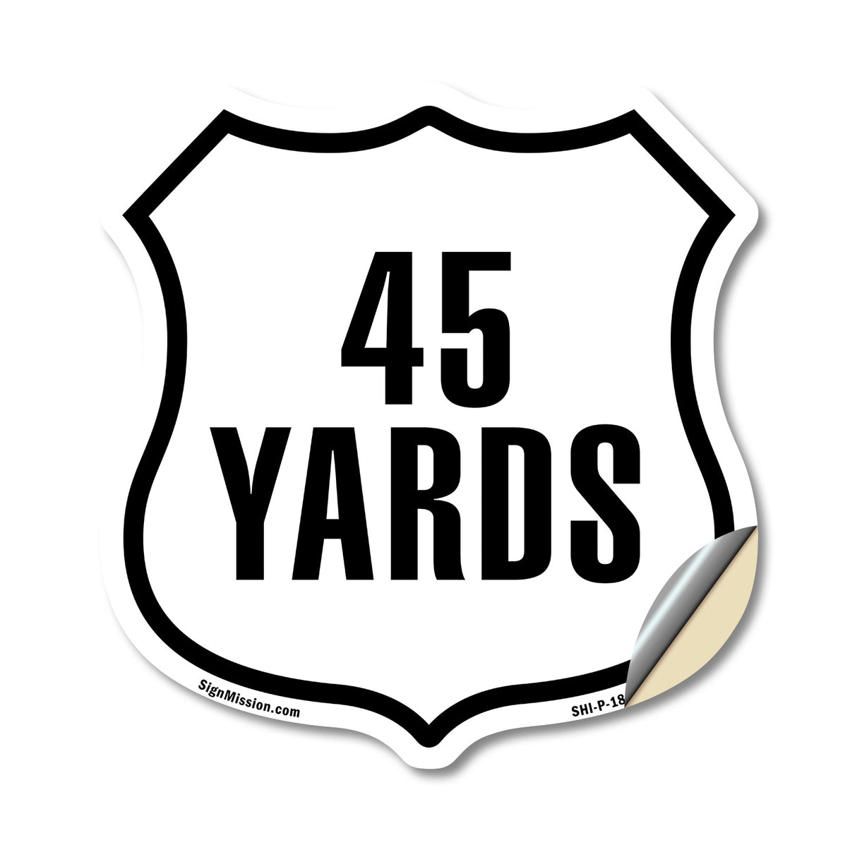45 Yards Golf Course Running Race 5k Marathon Distance Marker