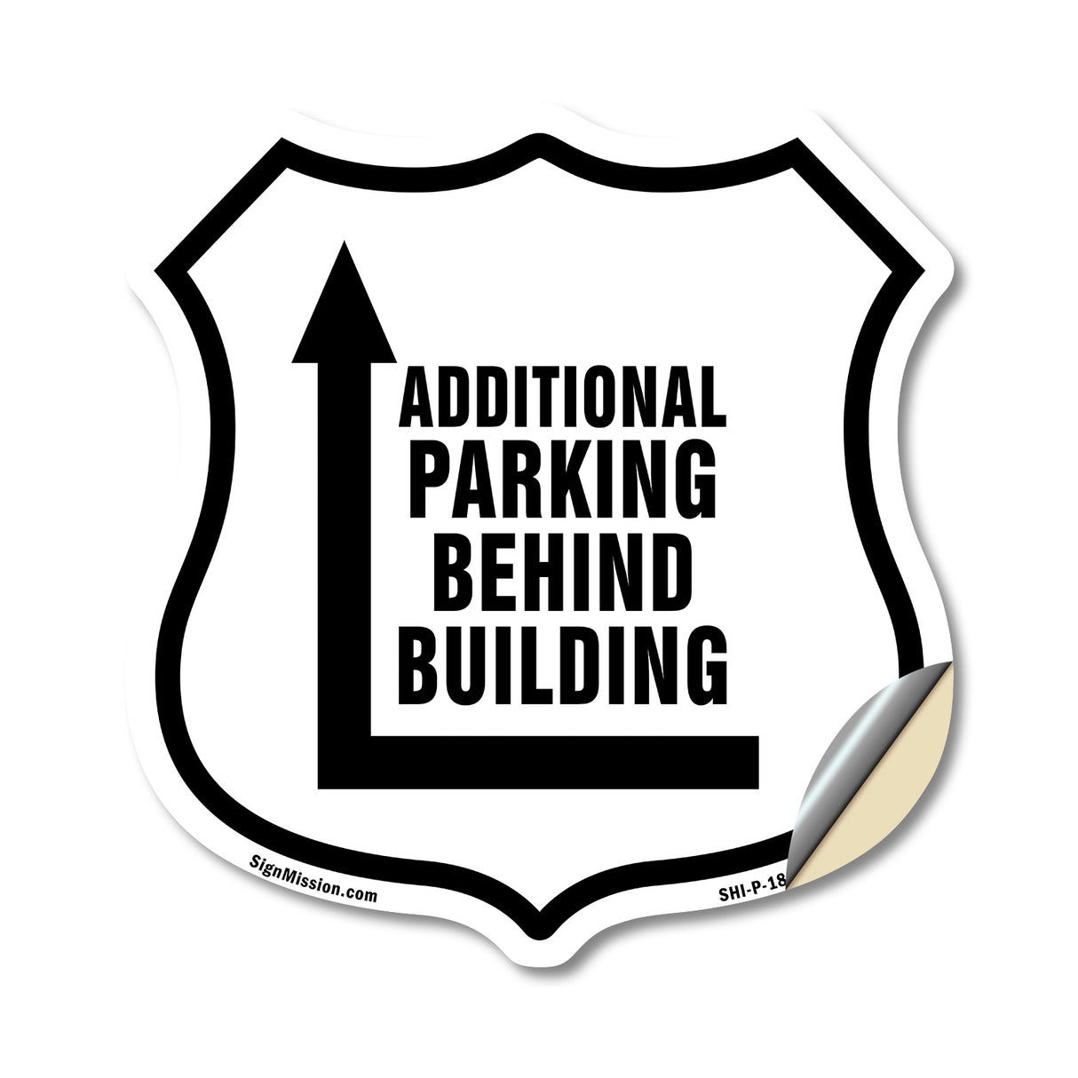 Additional Parking Behind Building