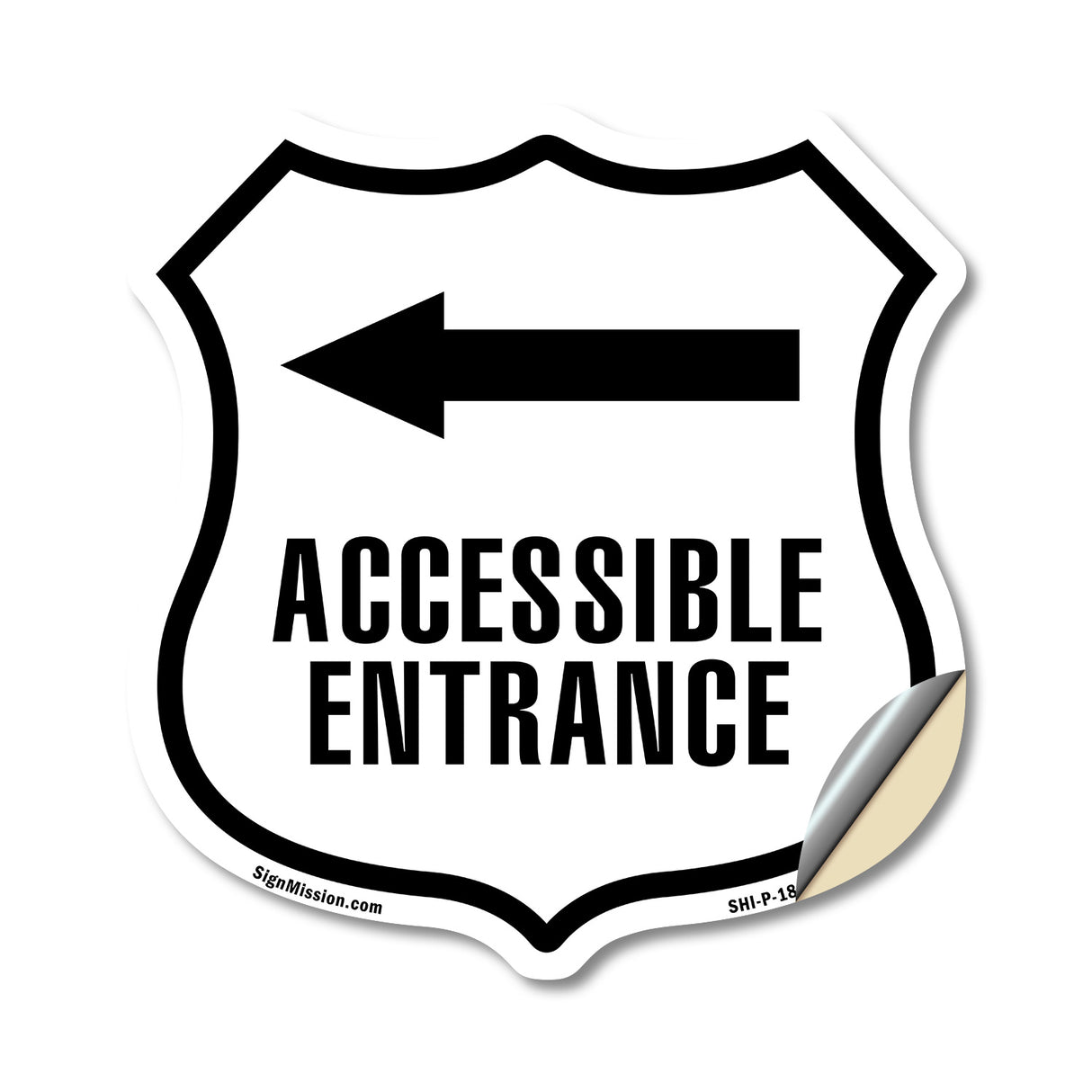 Accessible Entrance Handicap Left