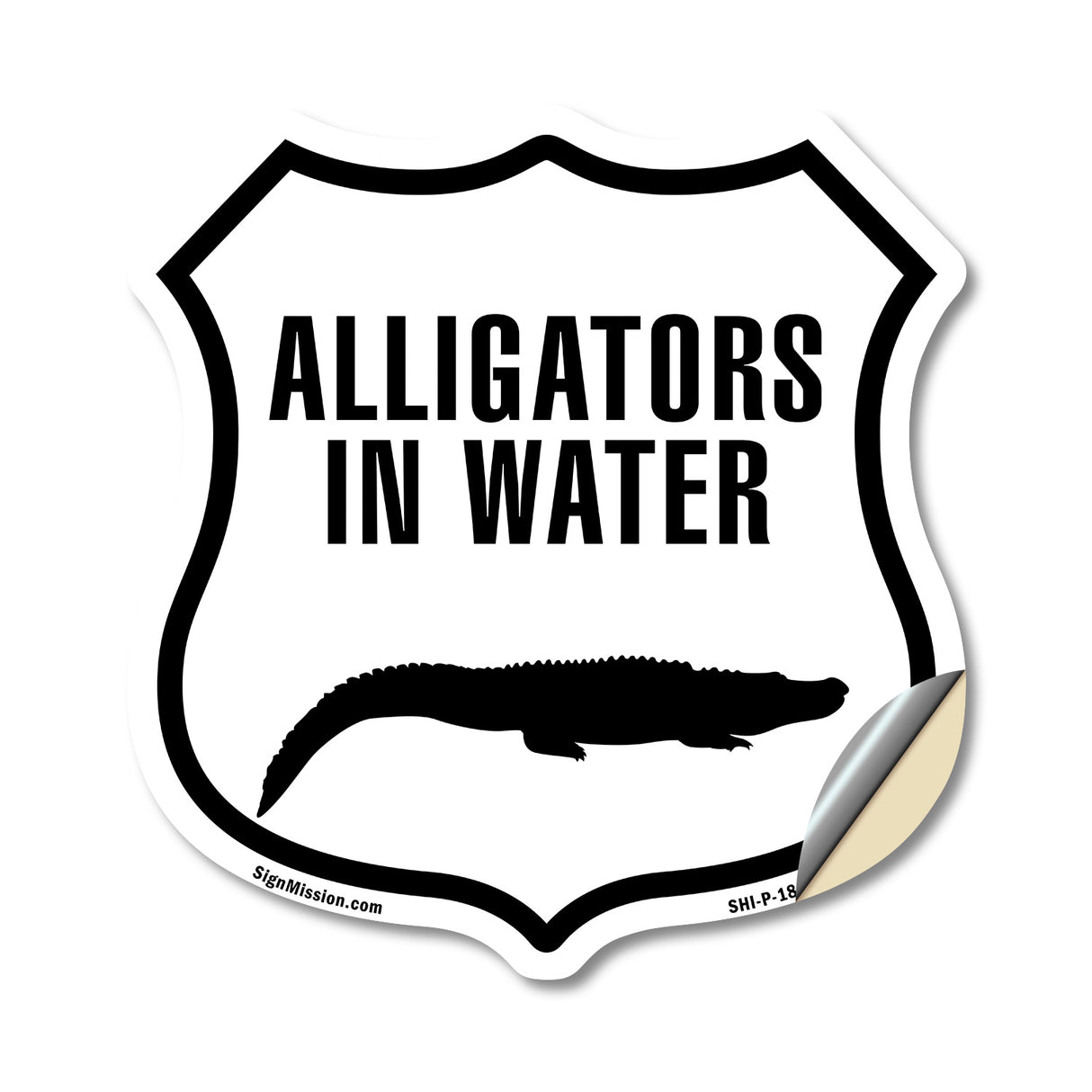 Alligators in water
