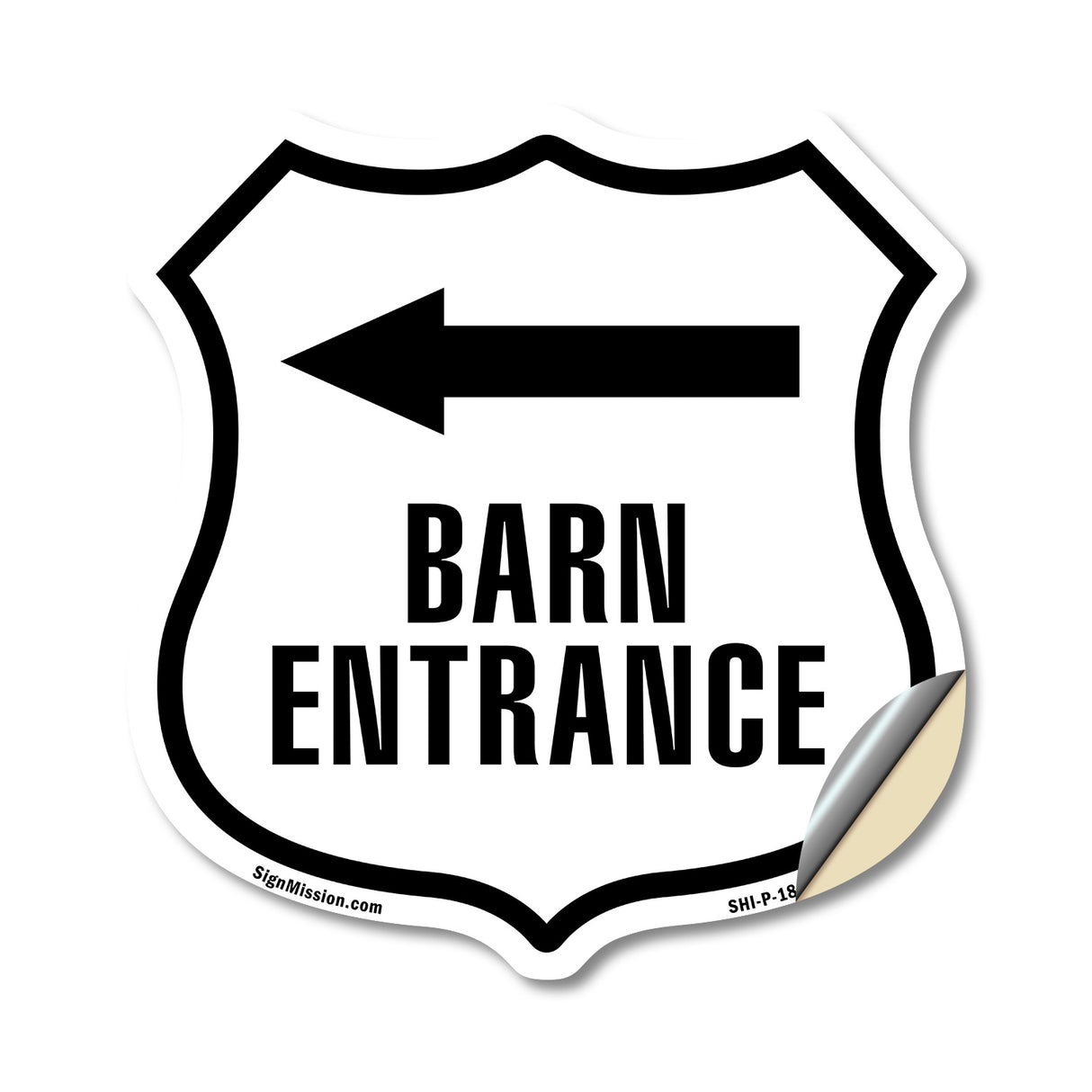Barn Entrance Left