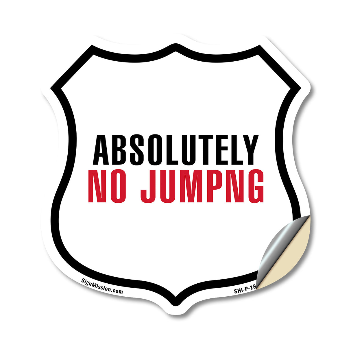 Absolutely No Jumping