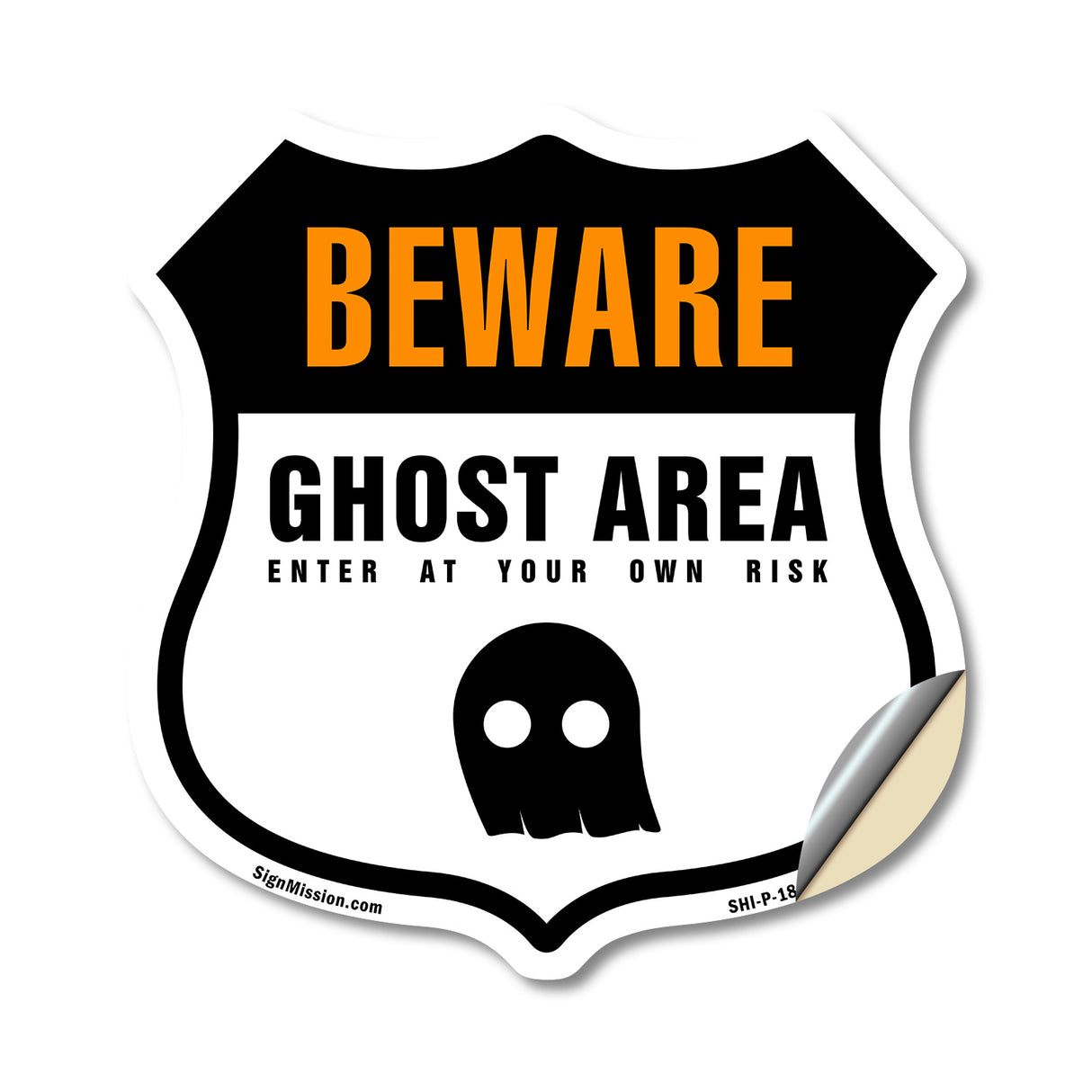 Beware Ghost Area Enter At Your Own Risk