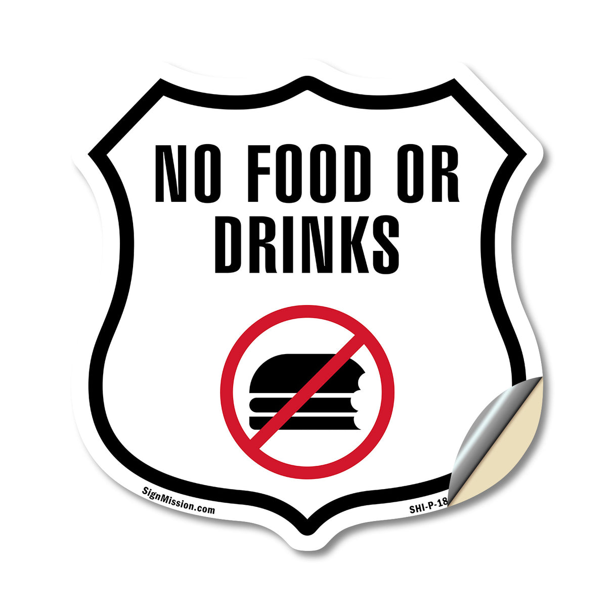 No Food Or Drinks