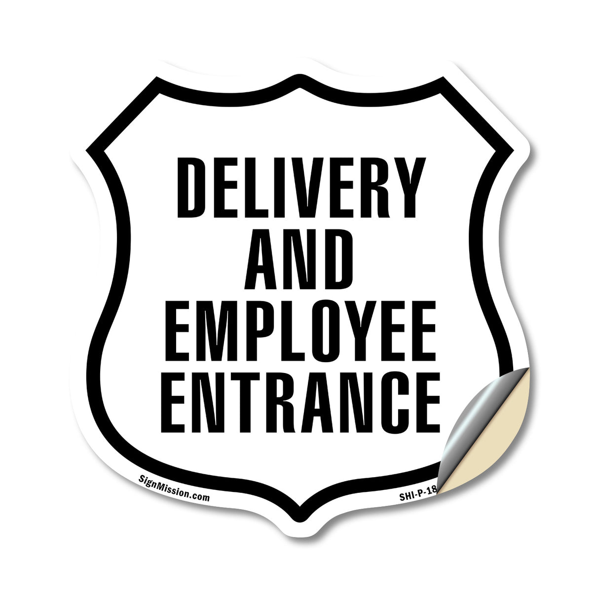 Delivery And Employee Entrance
