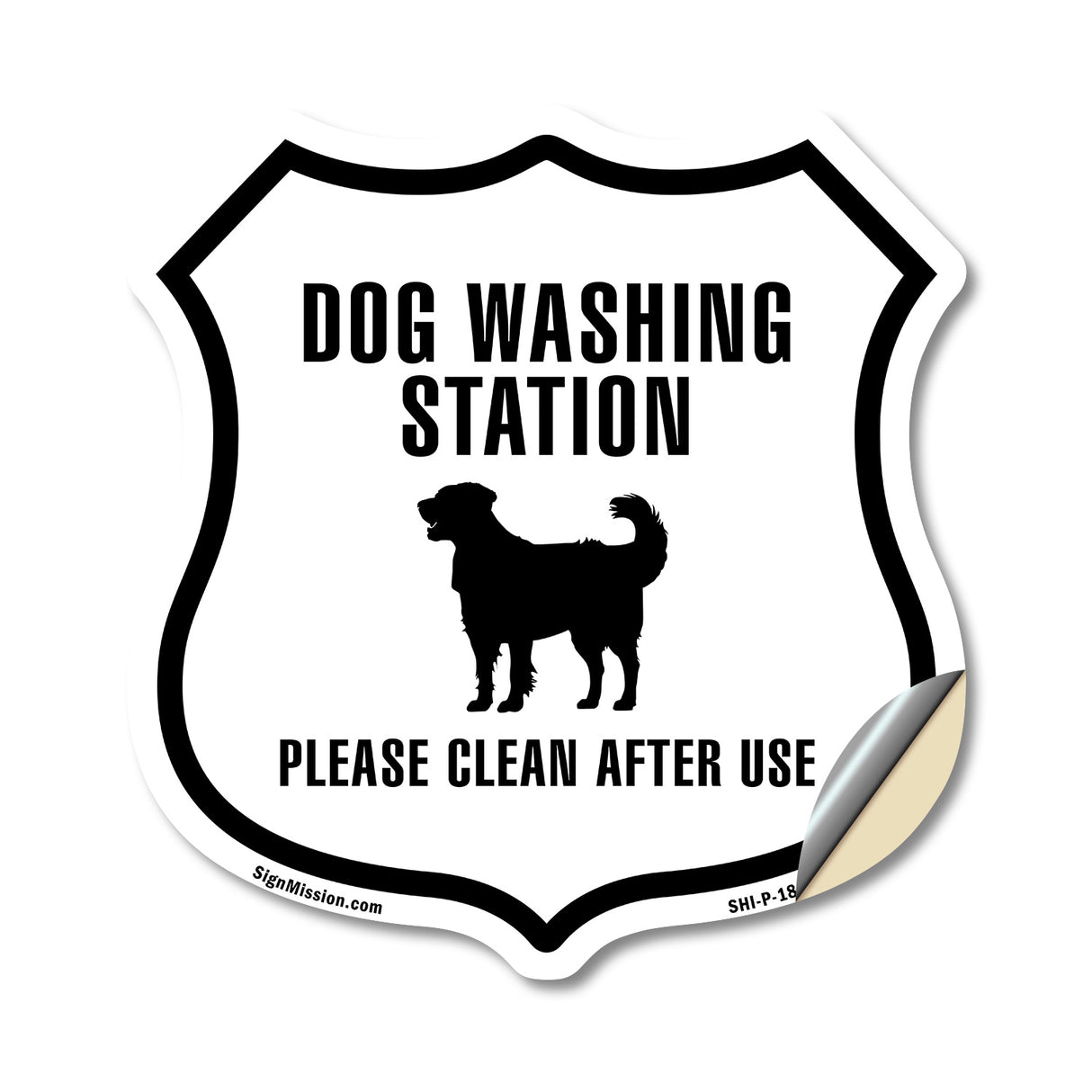 Dog Washing Station Please Clean After Use