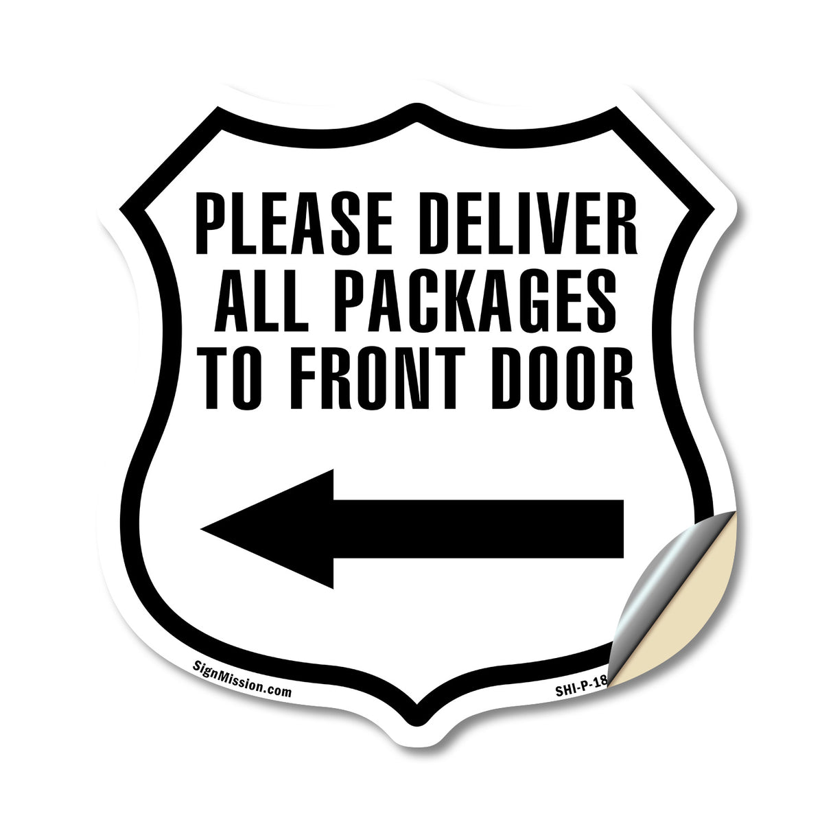 Please Deliver All Packages To Front Door Left