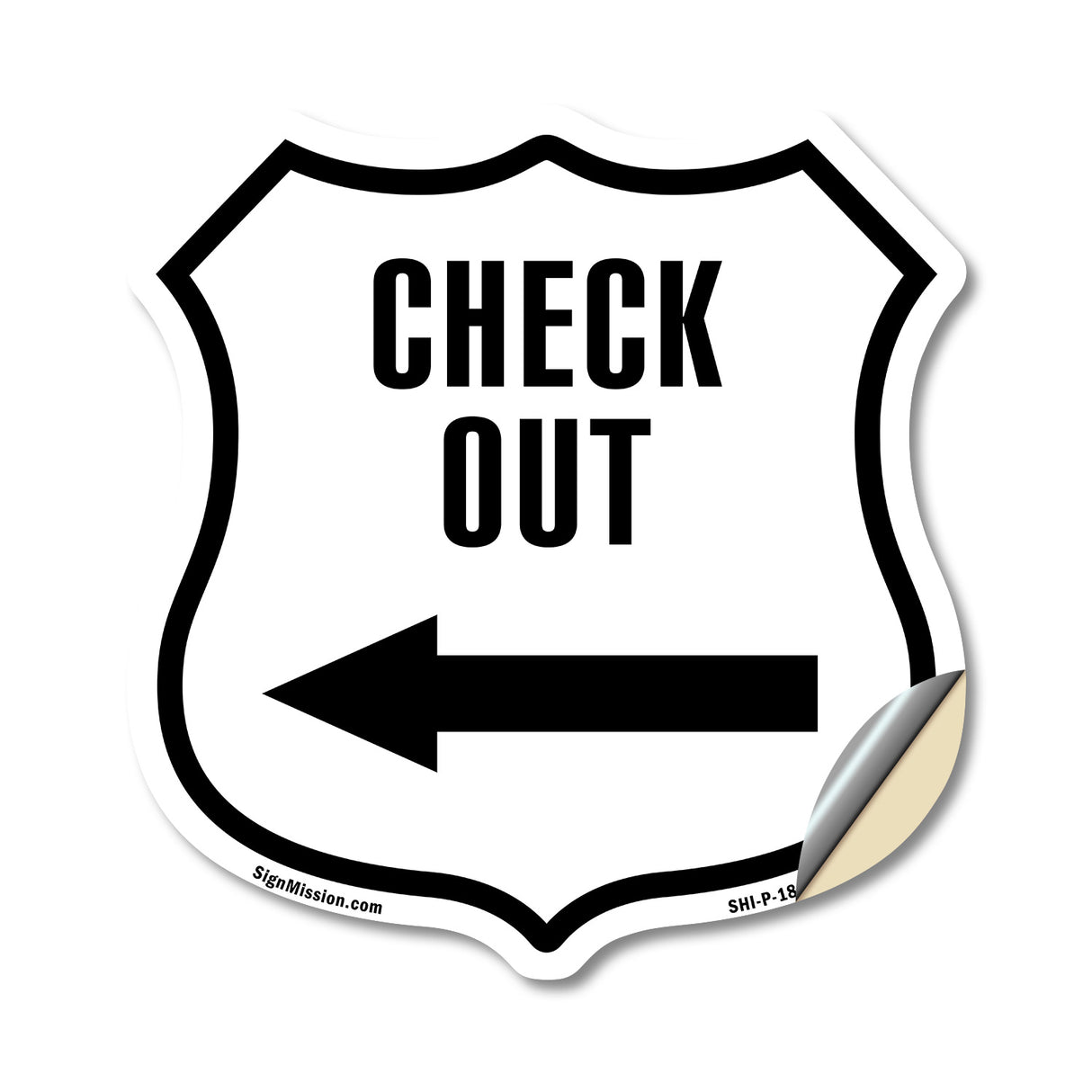 Check-Out Left Arrow