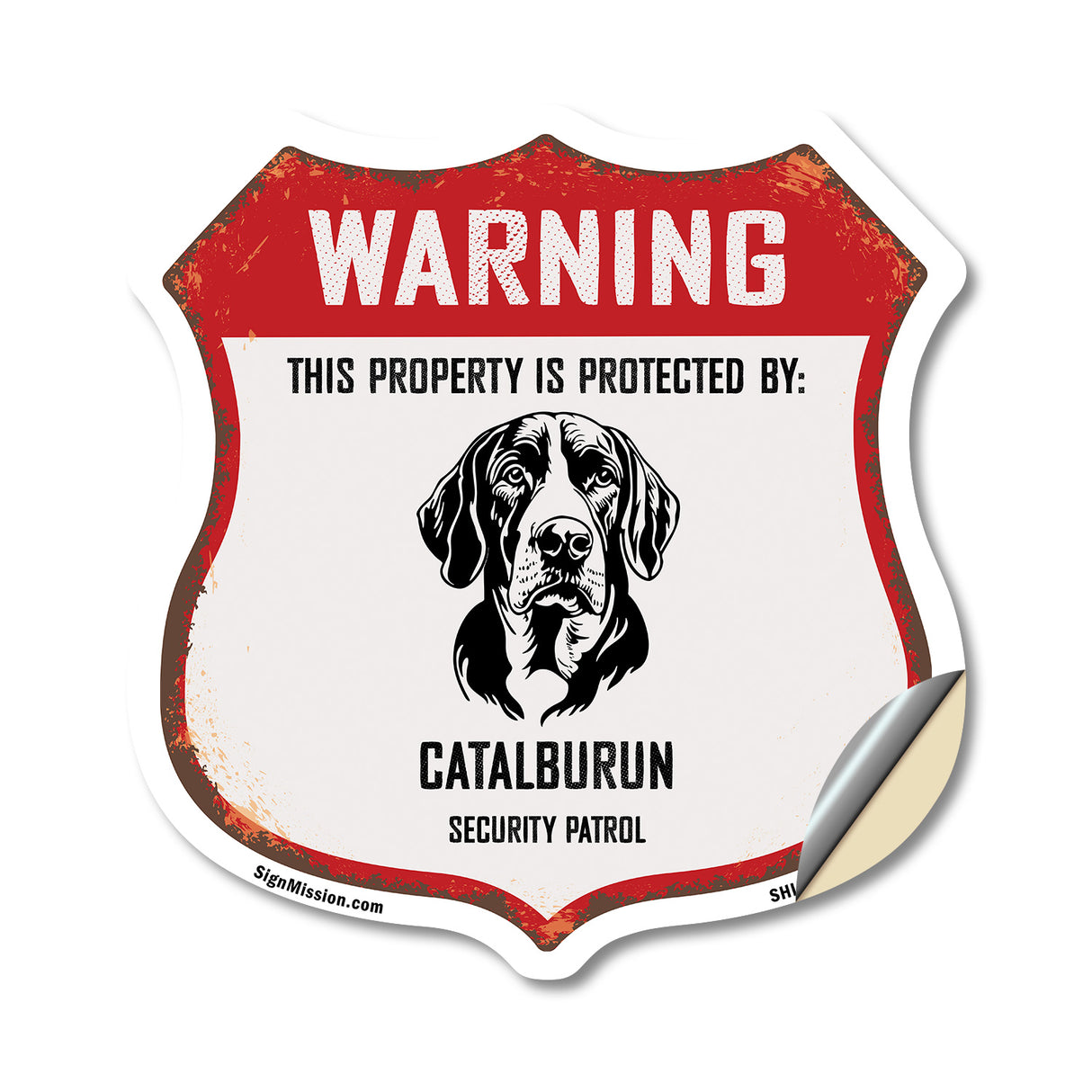 Warning This Property is Protected by Catalburun