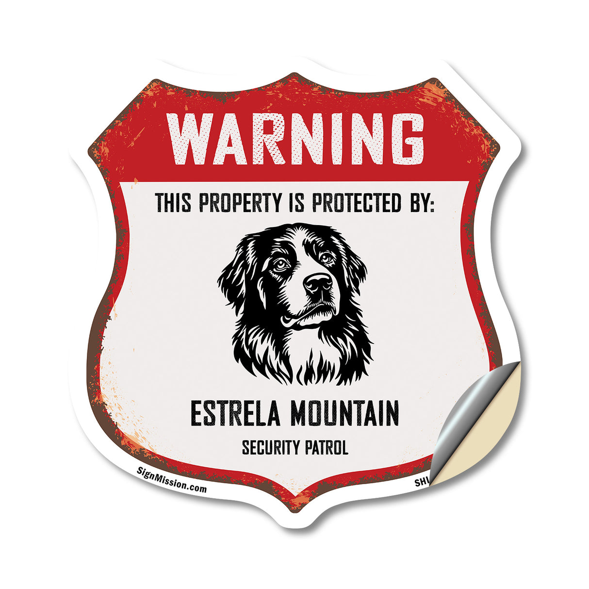 Warning This Property is Protected by Estrela Mountain