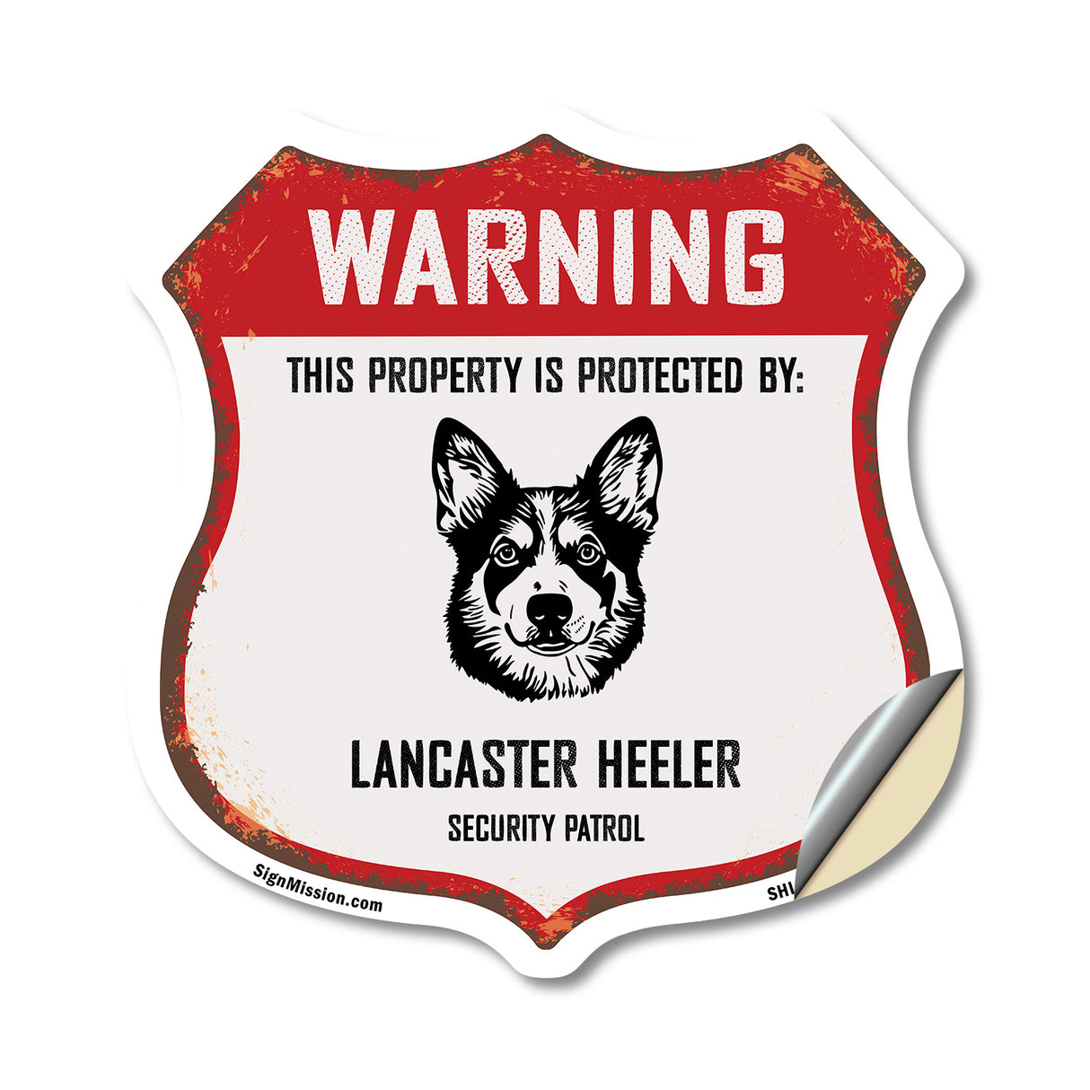 Warning This Property is Protected by Lancaster Heeler