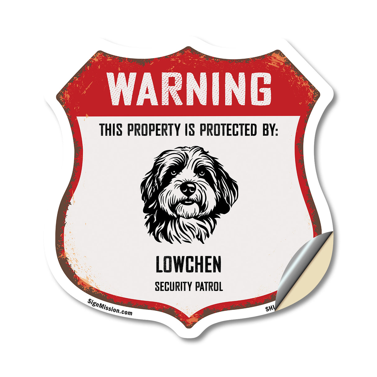 Warning This Property is Protected by Lowchen