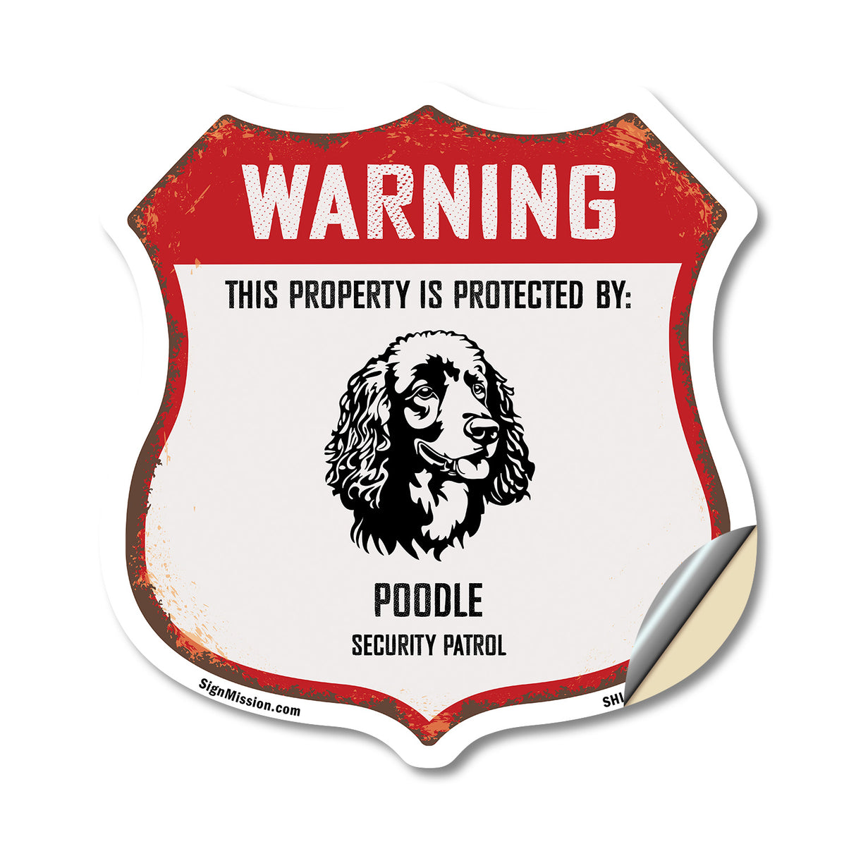Warning This Property is Protected by Poodle