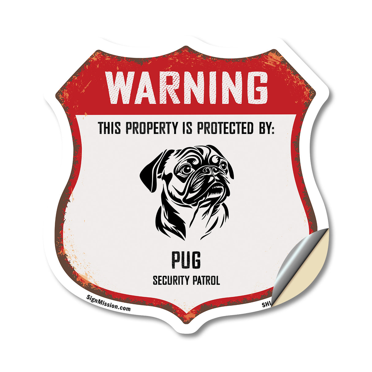 Warning This Property is Protected by Pug