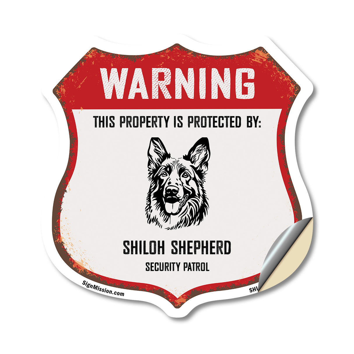 Warning This Property is Protected by Shiloh Shepherd
