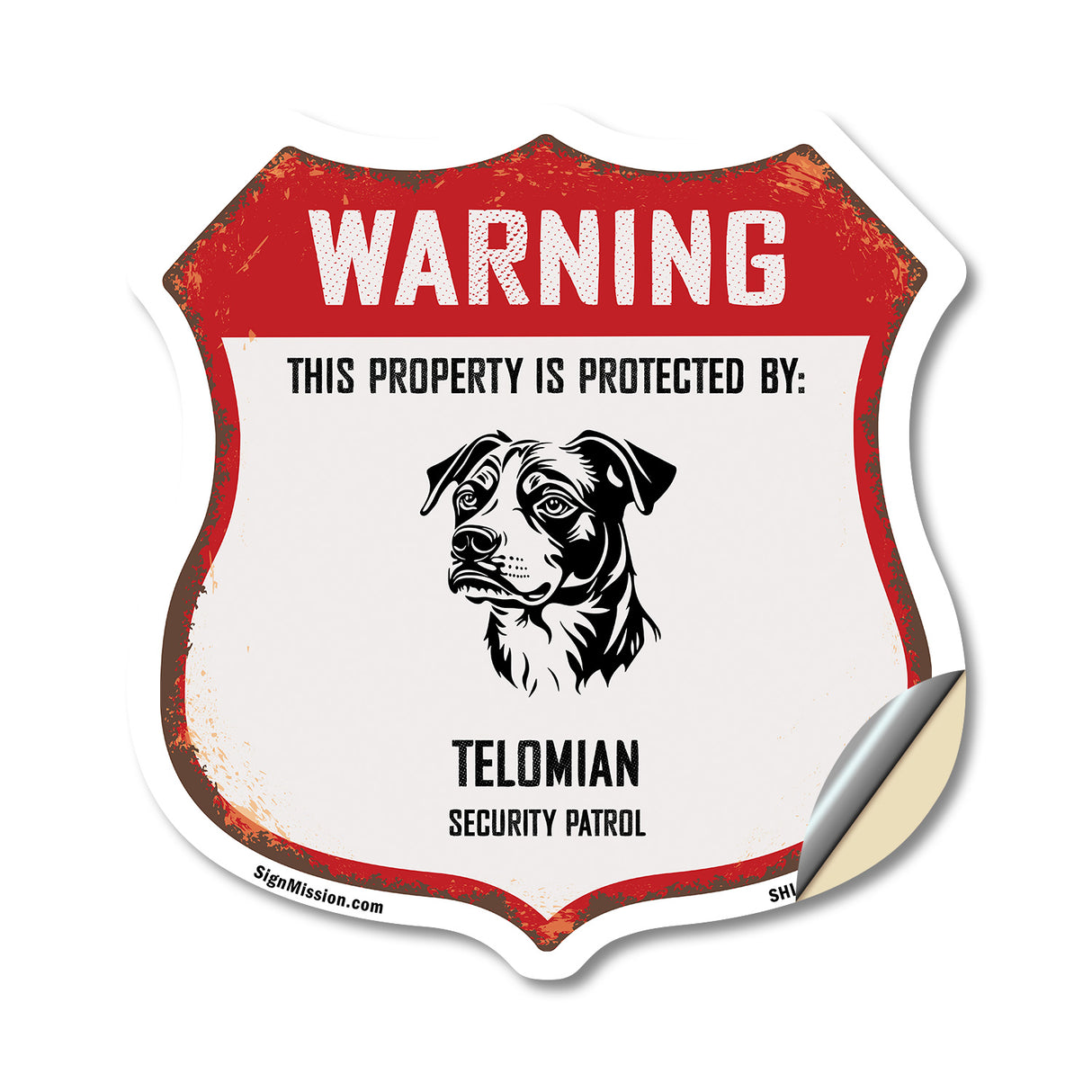 Warning This Property is Protected by Telomian