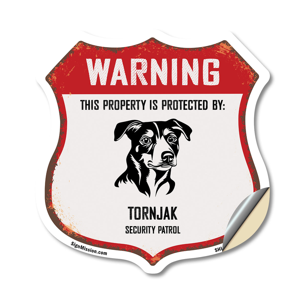 Warning This Property is Protected by Tornjak