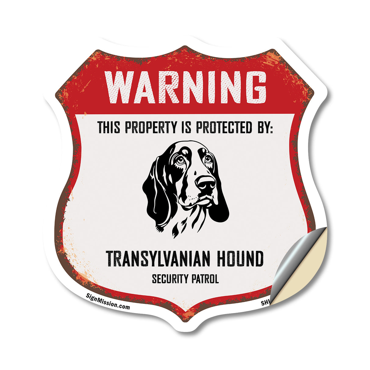 Warning This Property is Protected by Transylvanian Hound
