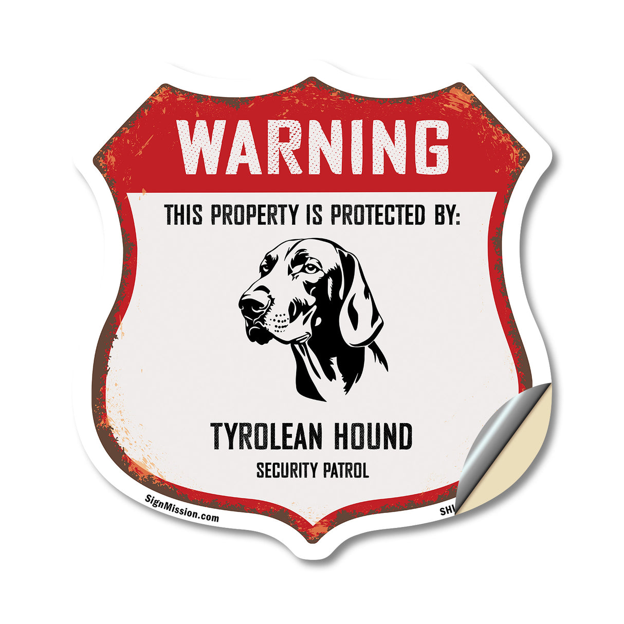 Warning This Property is Protected by Tyrolean Hound