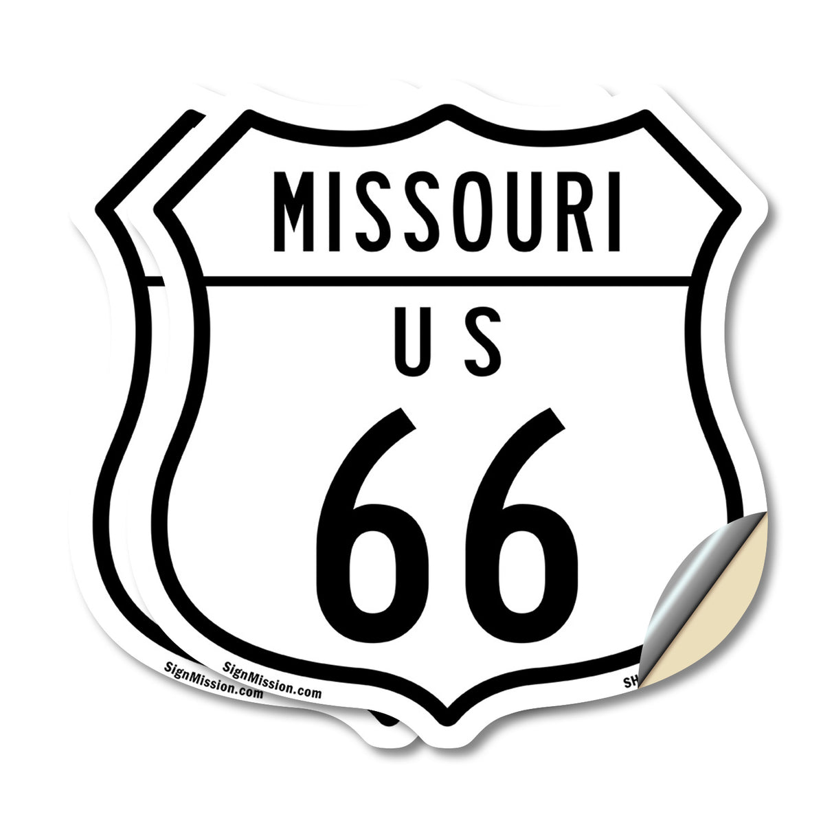 Missouri Route Marker Shield Sign Us 66