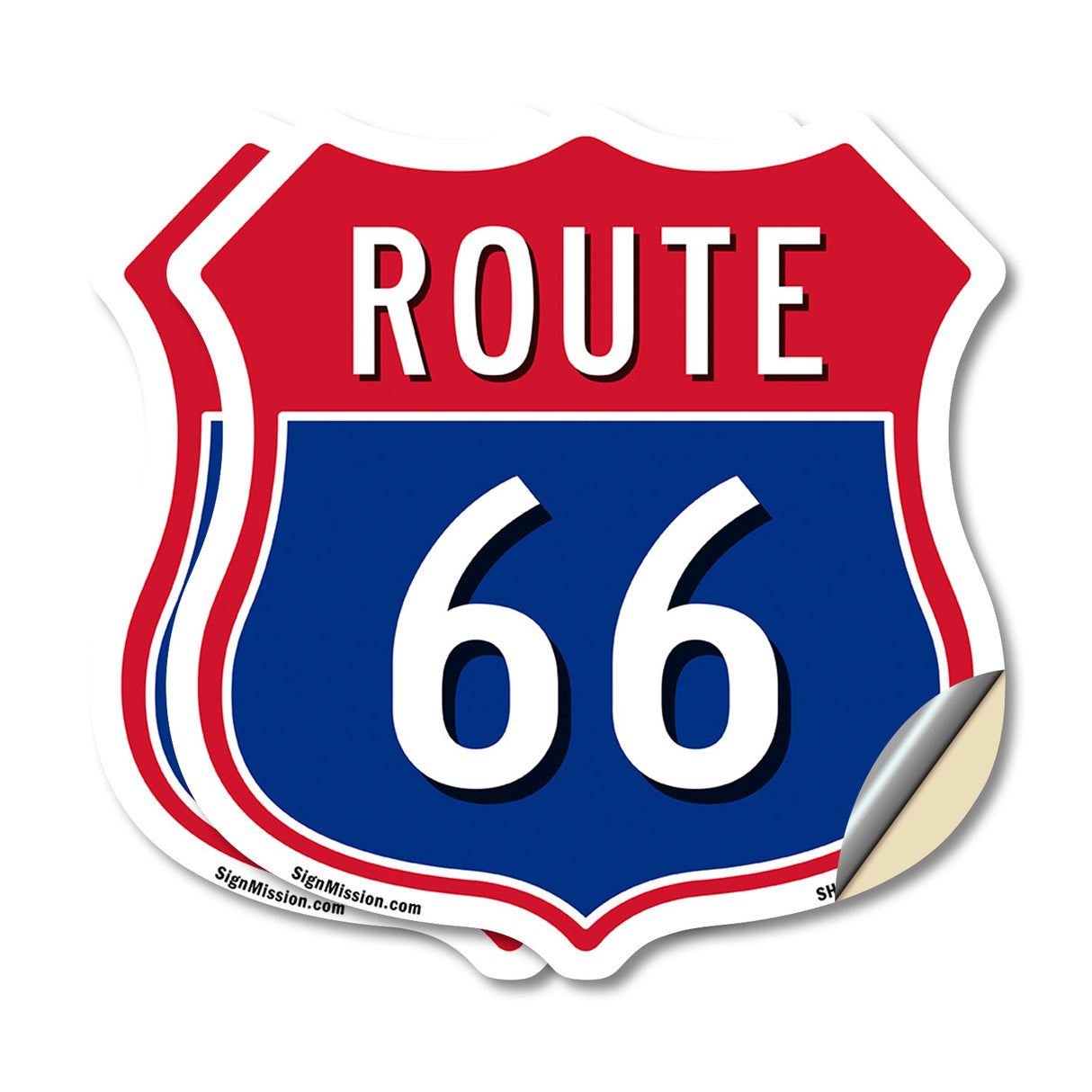 Route Marker Shield Sign Route 66